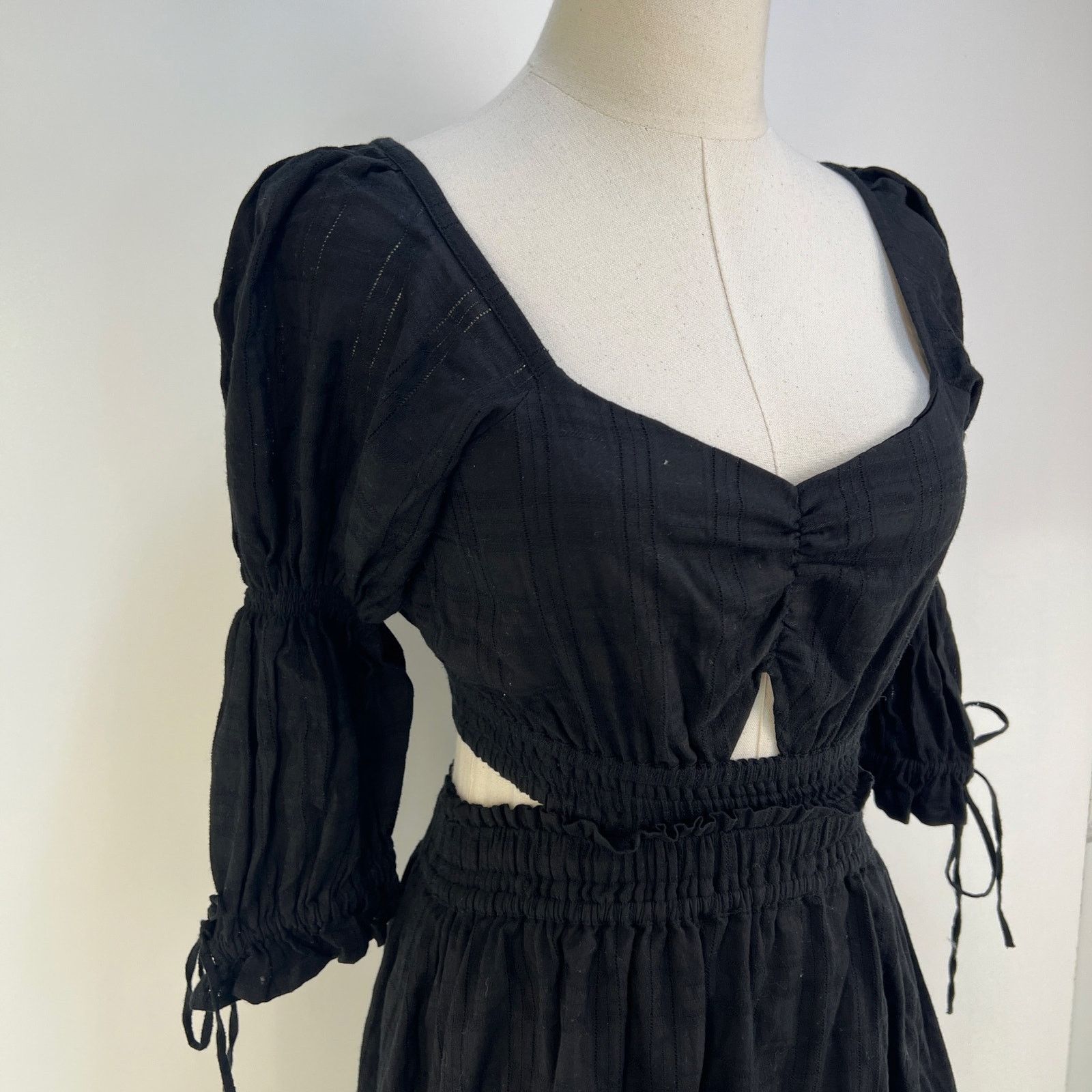 Other Rue Stiic Nyla Mini Dress Black Size XS / US 0-2 / IT 36-38 - 4 Thumbnail