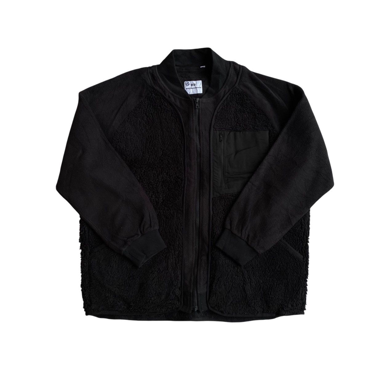 Japanese Brand × Uniqlo × White Mountaineering White Mountaineering Fleece Sherpa Jacket Size US XL / EU 56 / 4 - 4 Thumbnail