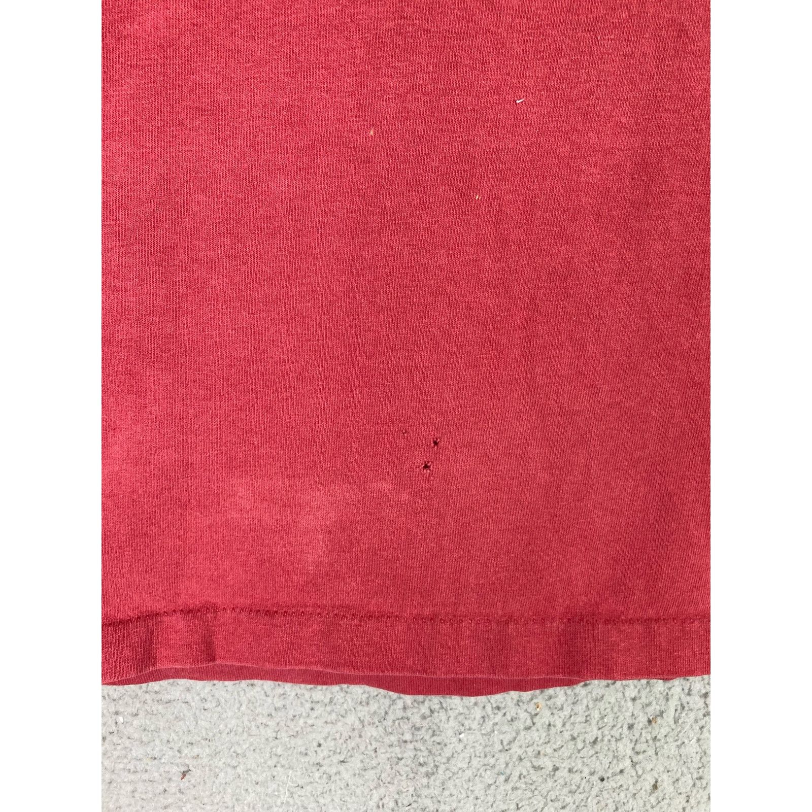 Anvil Vintage Denver CO Red Shirt Mens M Distressed Anvil Tag Size US M / EU 48-50 / 2 - 10 Thumbnail