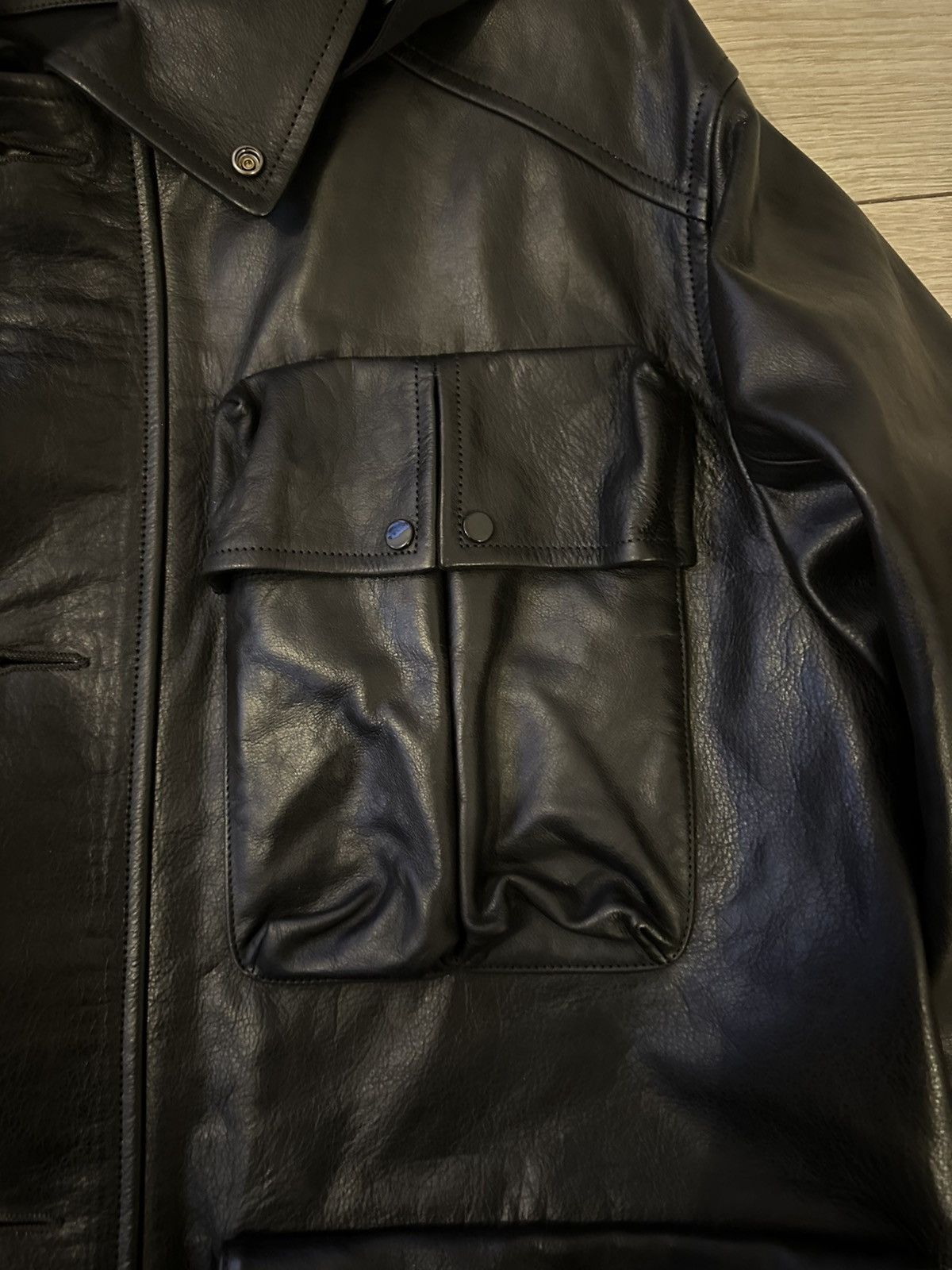 C.P. Company CP Company leather mille jacket Size US L / EU 52-54 / 3 - 12 Thumbnail