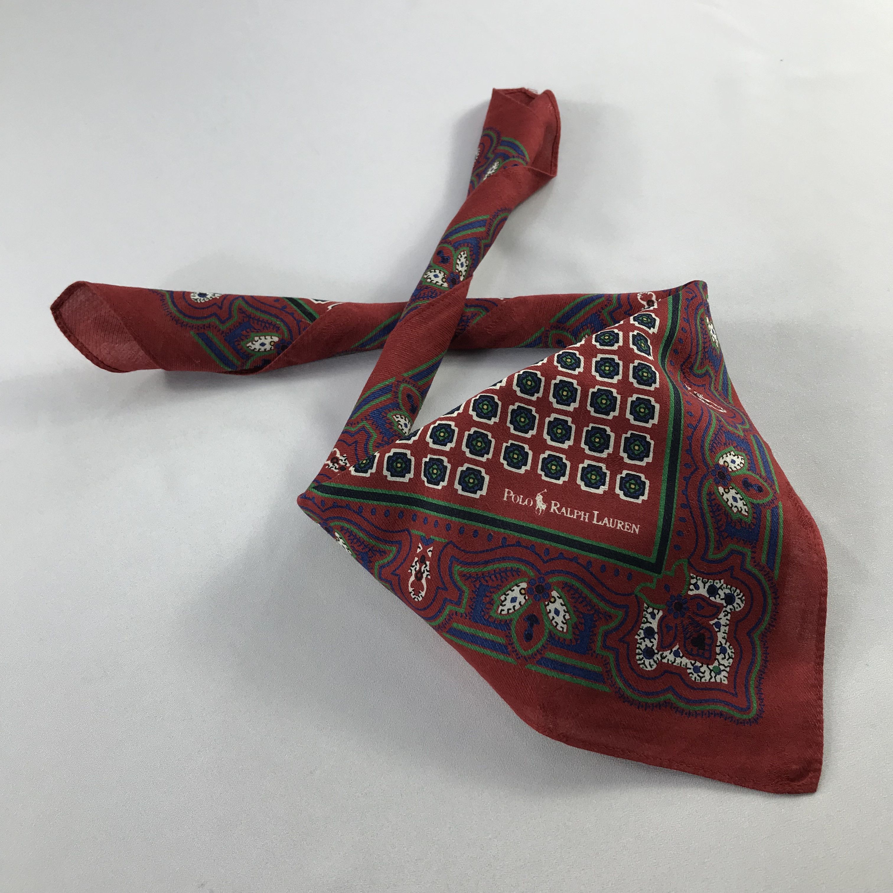 Polo Ralph Lauren Polo Ralph Lauren Handkerchief / Bandana / Neckerchief C793 Size ONE SIZE - 2 Thumbnail