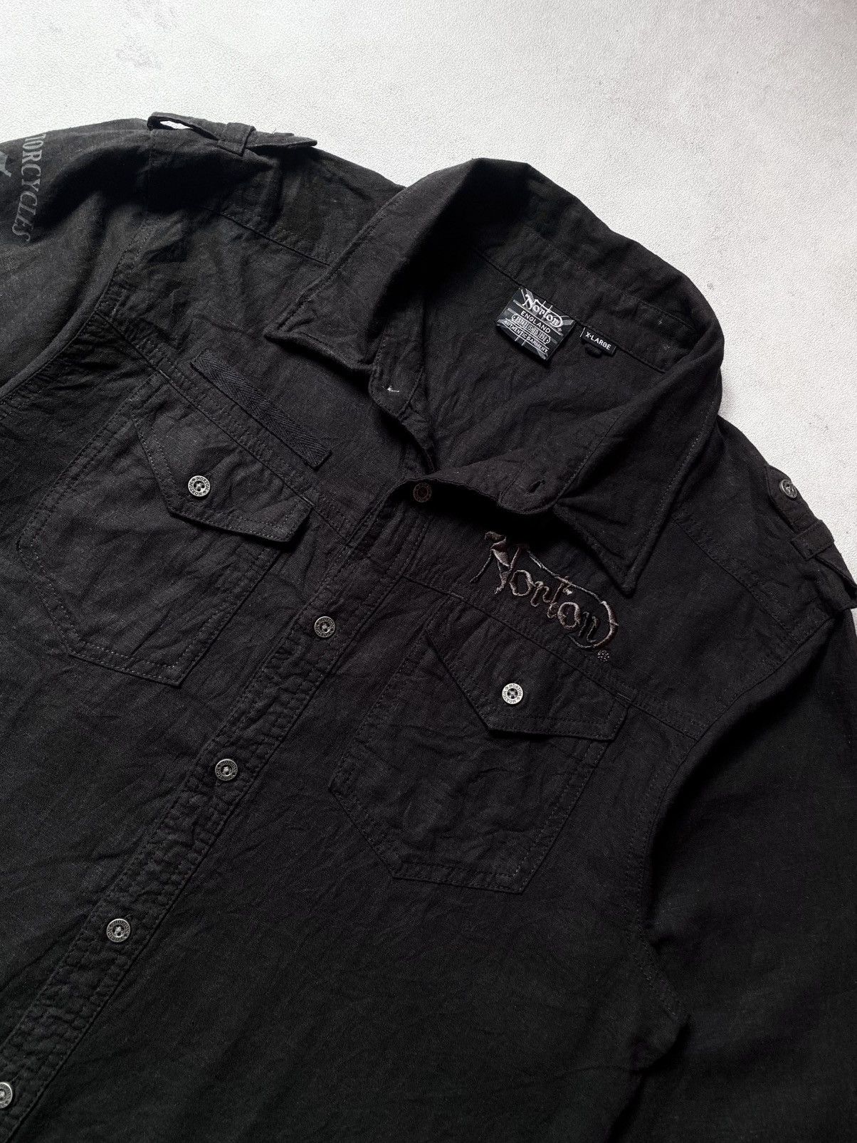 Norton Norton motorcycle military workshirt Size US XL / EU 56 / 4 - 6 Thumbnail