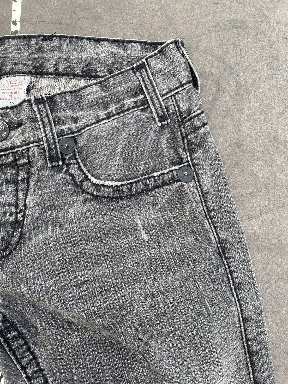 True Religion × Vintage True Religion Vintage y2k Made in USA Jeans Size US 30 / EU 46 - 6 Thumbnail
