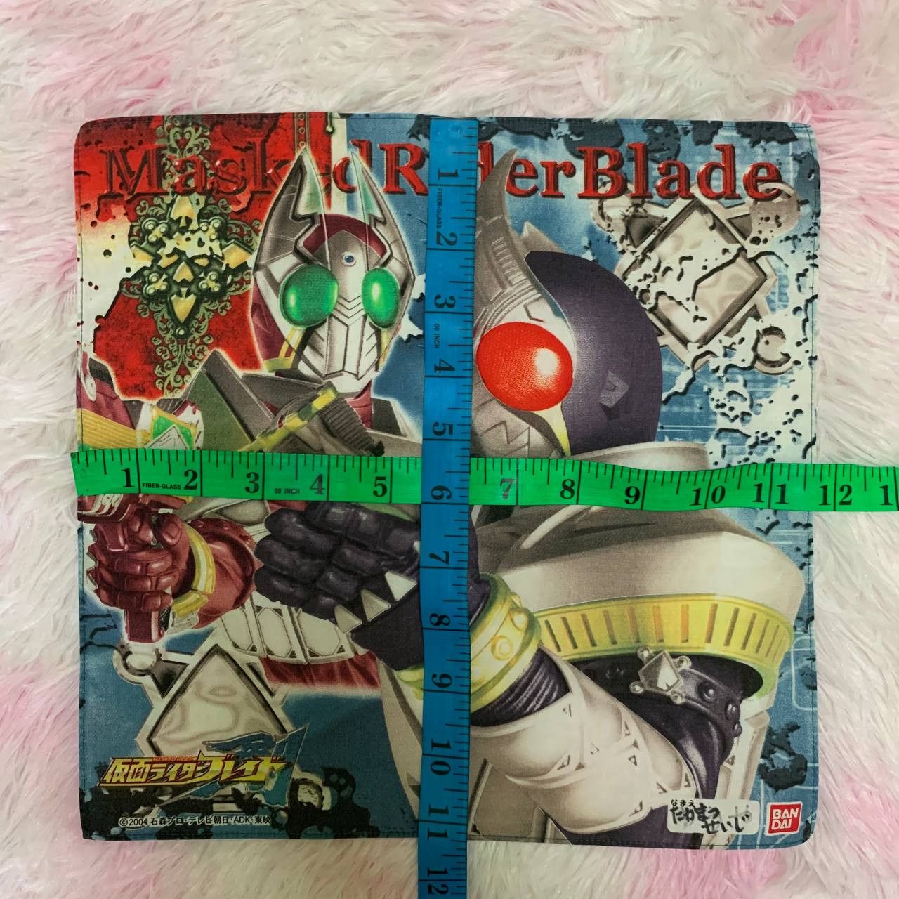 Japanese Brand × Vintage RARE Vintage Masked Rider Blade 2004 Bandai Handkerchief Size ONE SIZE - 5 Thumbnail