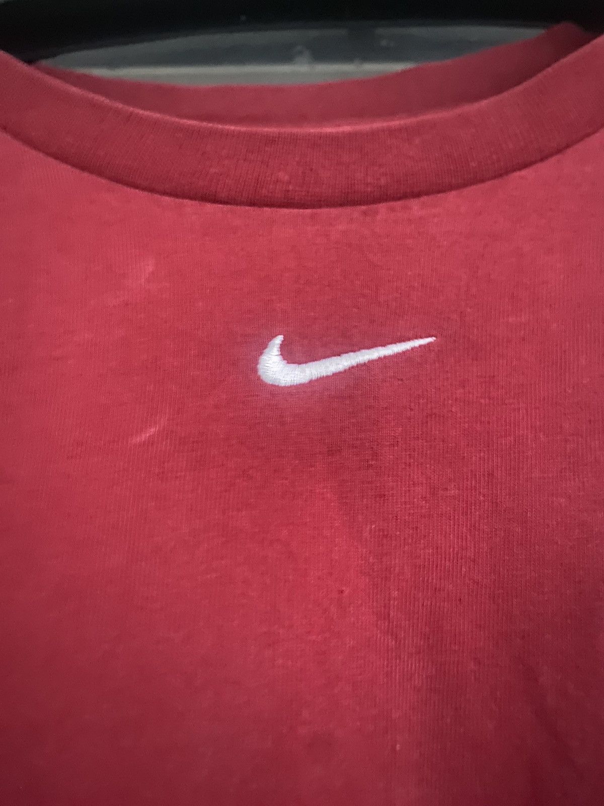 Nike × Vintage Center Swoosh Longsleeve Size US M / EU 48-50 / 2 - 2 Thumbnail
