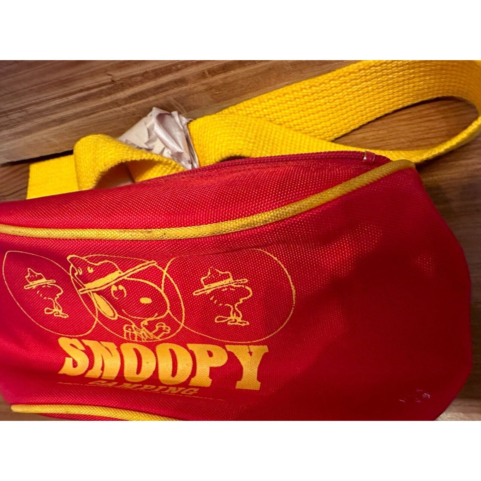 Peanuts Vintage Snoopy Camping Peanuts Fanny Pack Waist Pouch Beagle Size ONE SIZE - 6 Thumbnail