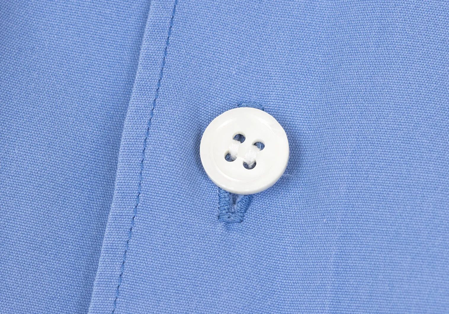 Comme des Garcons Homme Plus Cotton Basic Shirt in Blue, Size M Size US M / EU 48-50 / 2 - 8 Thumbnail