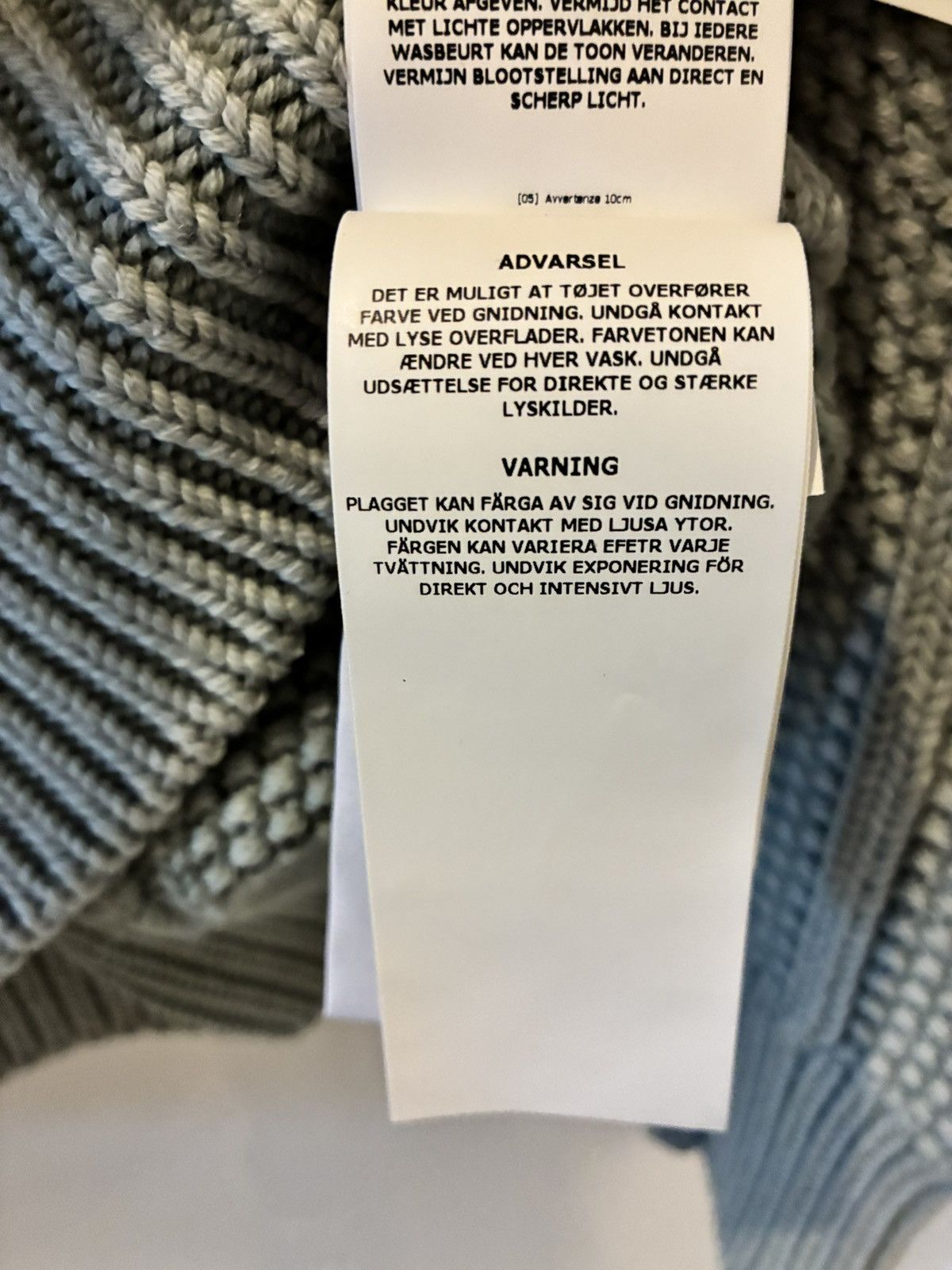 Stone Island Stone Island Knitwear 100% Pure Wool ’DUST' Treatment 100% Size US M / EU 48-50 / 2 - 15 Thumbnail