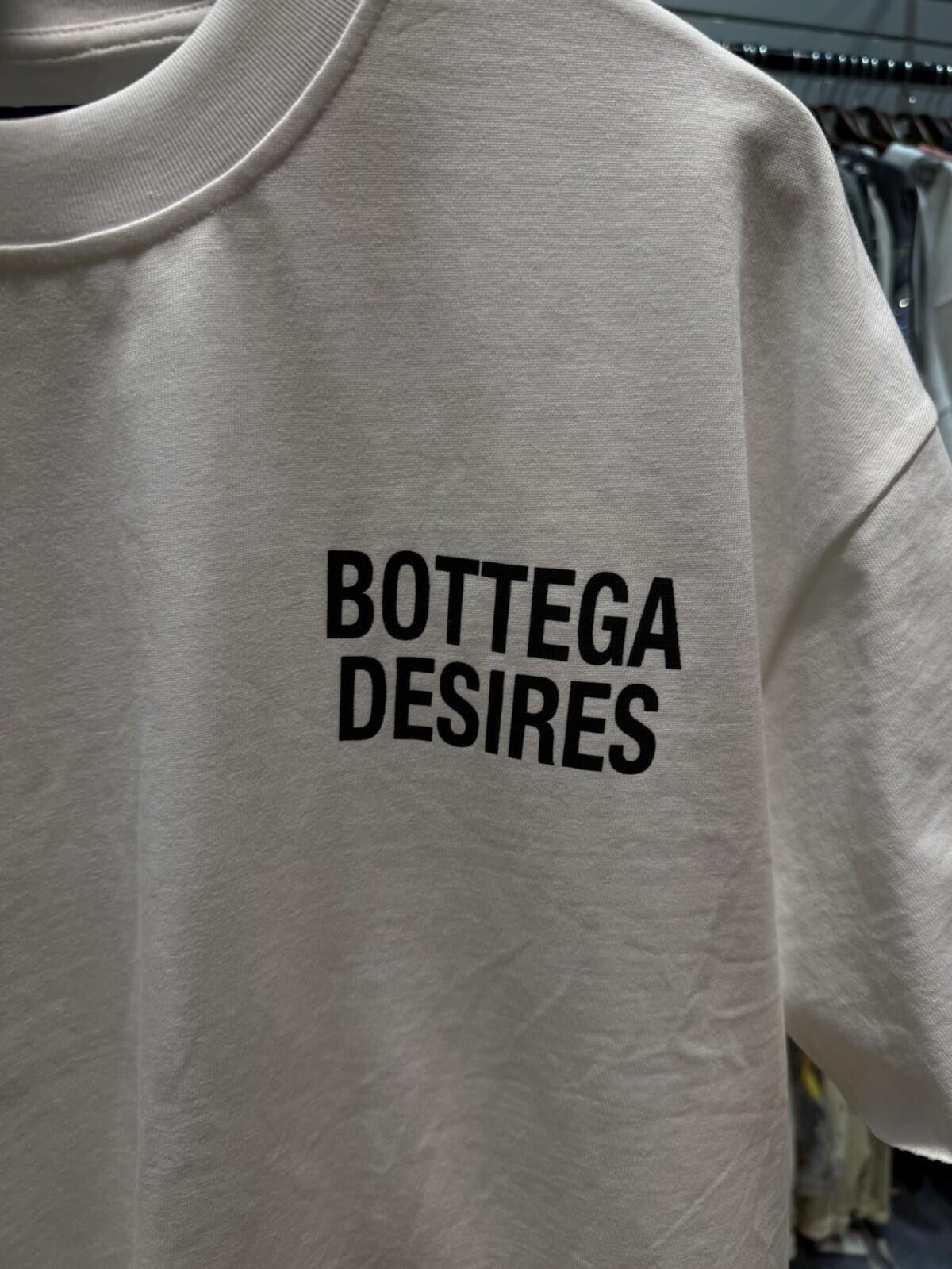 Bottega Desires Bottega Desires Tee T-Shirt F**k Joke (M) White Black Size US M / EU 48-50 / 2 - 5 Thumbnail