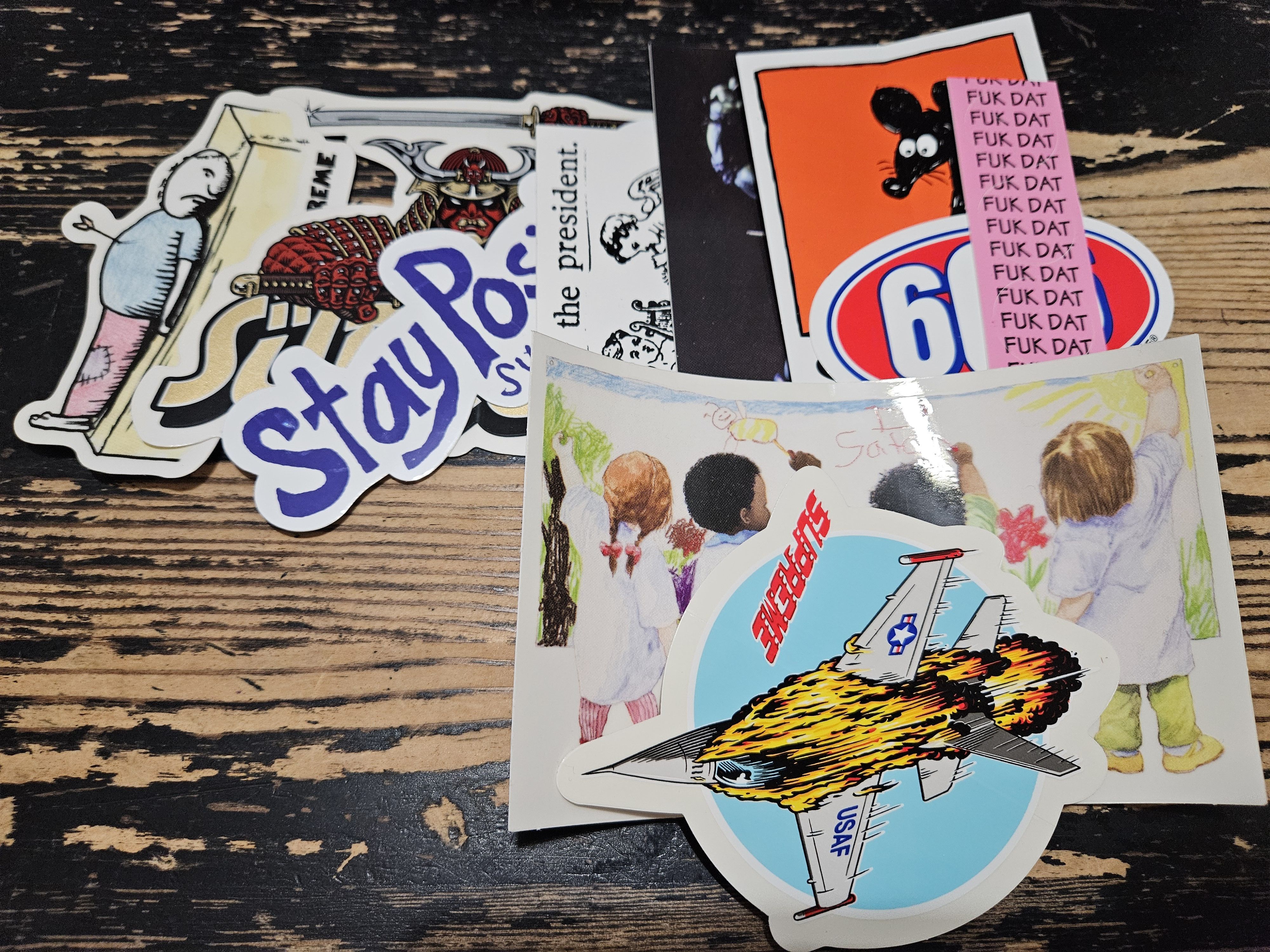 Supreme stickers for chefboyar-murph