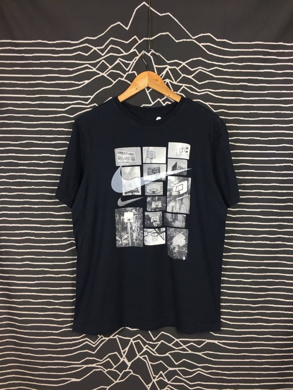 Nike × Vintage Nike Swoosh Hoops One City Basketball Tee Size M Size US M / EU 48-50 / 2 - 1 Thumbnail
