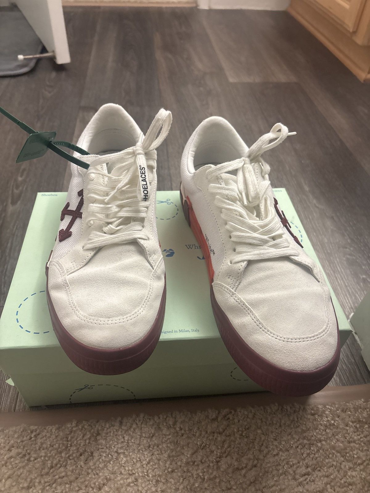 Off-White Off White vulcanized sneaker size 11/44 Size US 11 / EU 44 - 3 Thumbnail