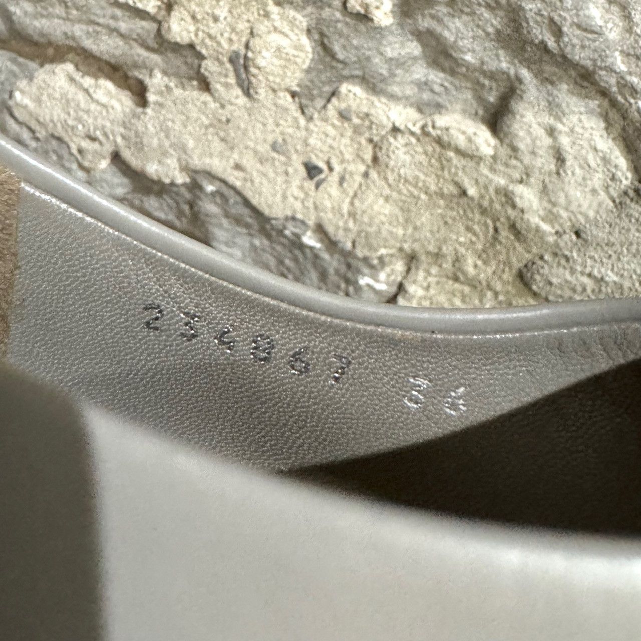 Gucci Gucci Grey Clemence Wedge Platform Peep Toe Pumps Size US 6 / IT 36 - 12 Thumbnail