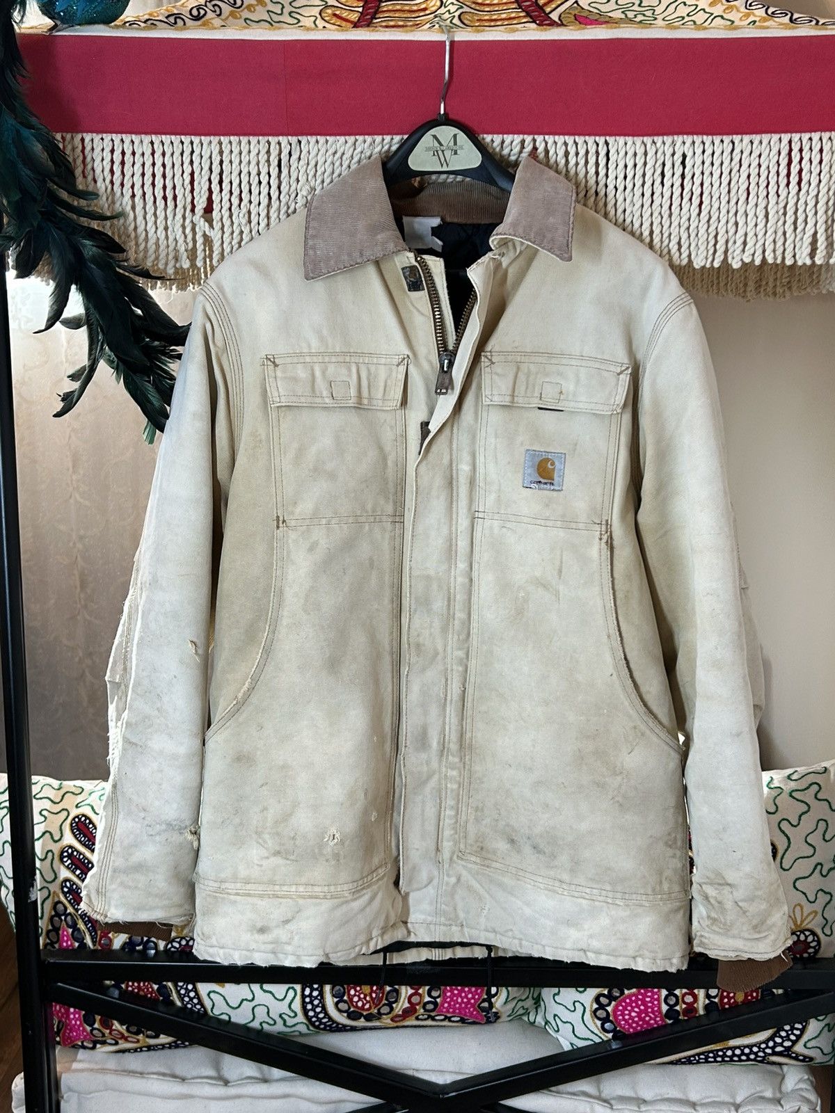Carhartt Vintage Carhartt 1990’s JQ186 Work Jacket Size US XL / EU 56 / 4 - 2 Thumbnail