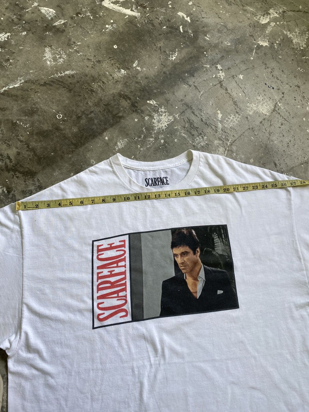 Vintage Scarface Tony Montana Vintage Movie Boxy Shirt Size US XXL / EU 58 / 5 - 13 Thumbnail