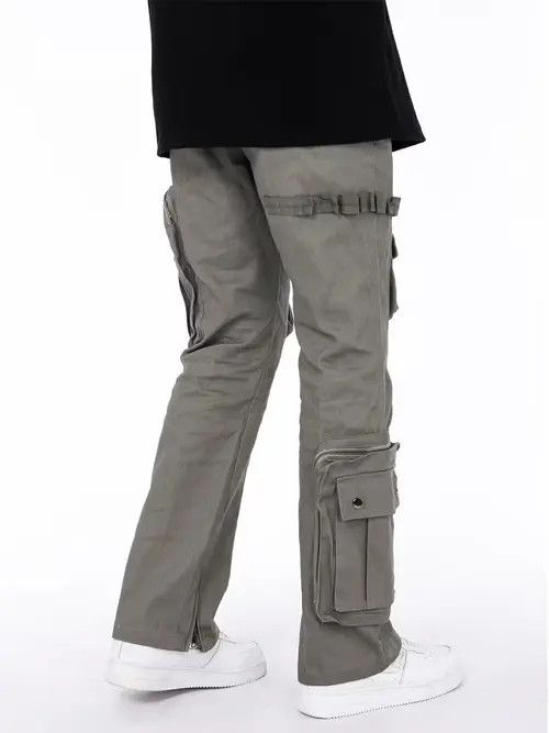 Japanese Brand multi function pocket zip outdoor tech cargo pants Size US 32 / EU 48 - 3 Thumbnail