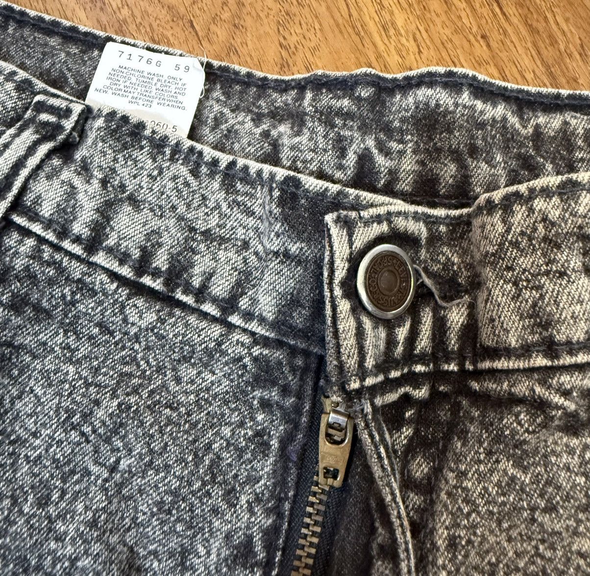 Levi's Vintage 80’s Levi’s Silvertab Jeans Acid Wash NWT Deadstock Size US 33 - 4 Thumbnail