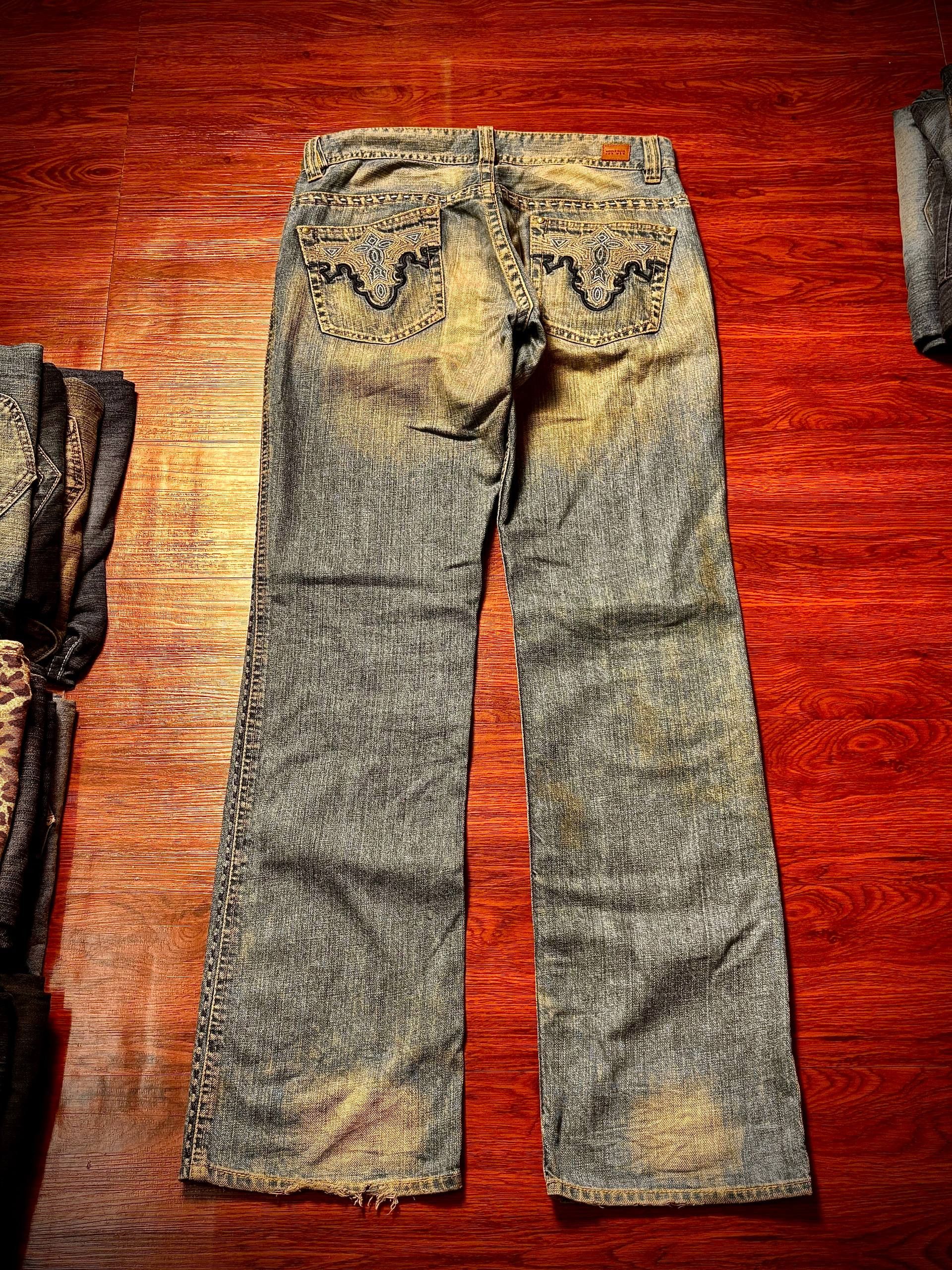 Nicole Club Vintage Y2K Mud Wash Nicole Club For Men Denim Pants Size US 32 / EU 48 - 1 Thumbnail