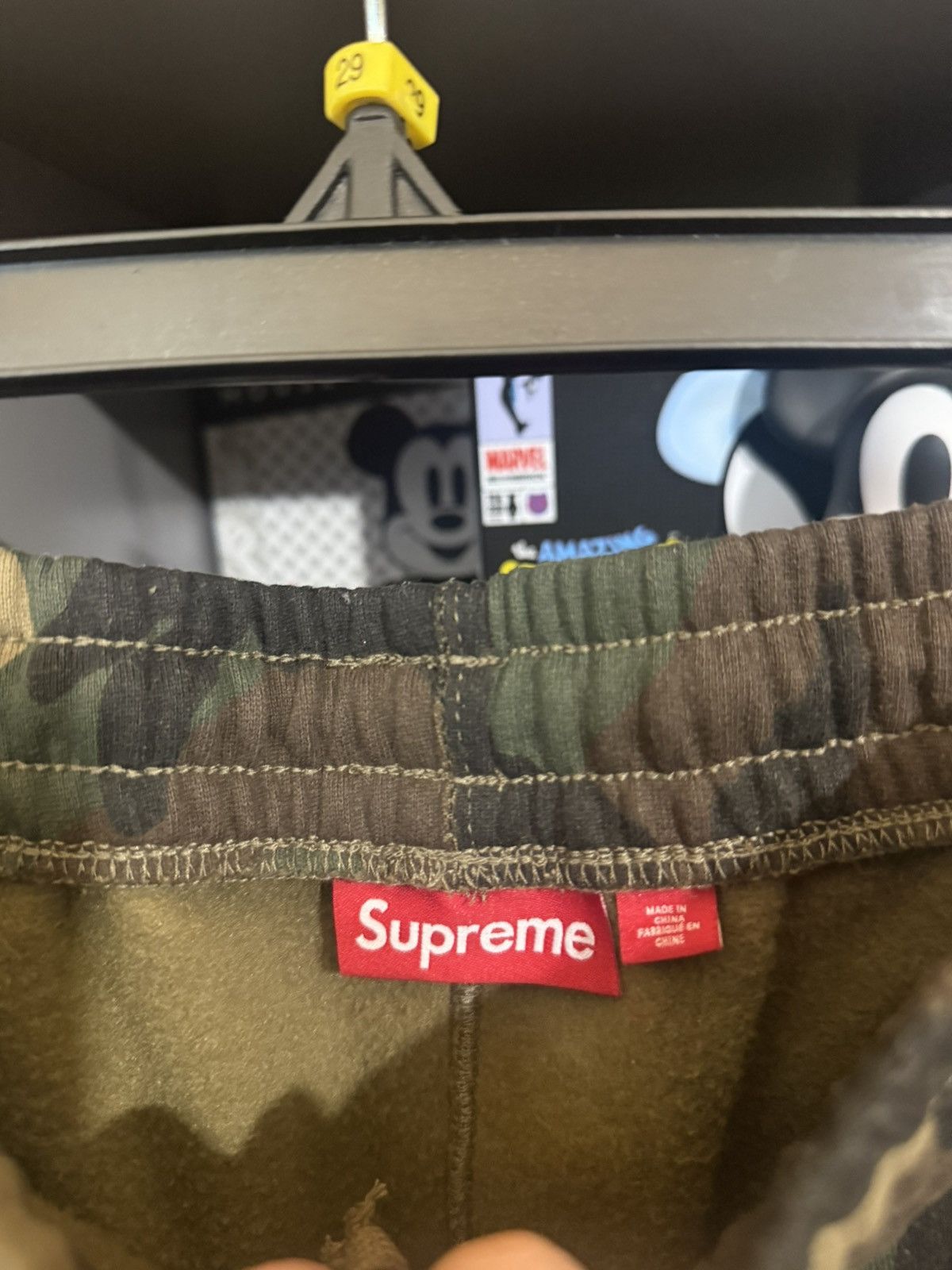 Supreme Supreme Woodland Camo Applique Sweatpants Size US 33 - 3 Thumbnail