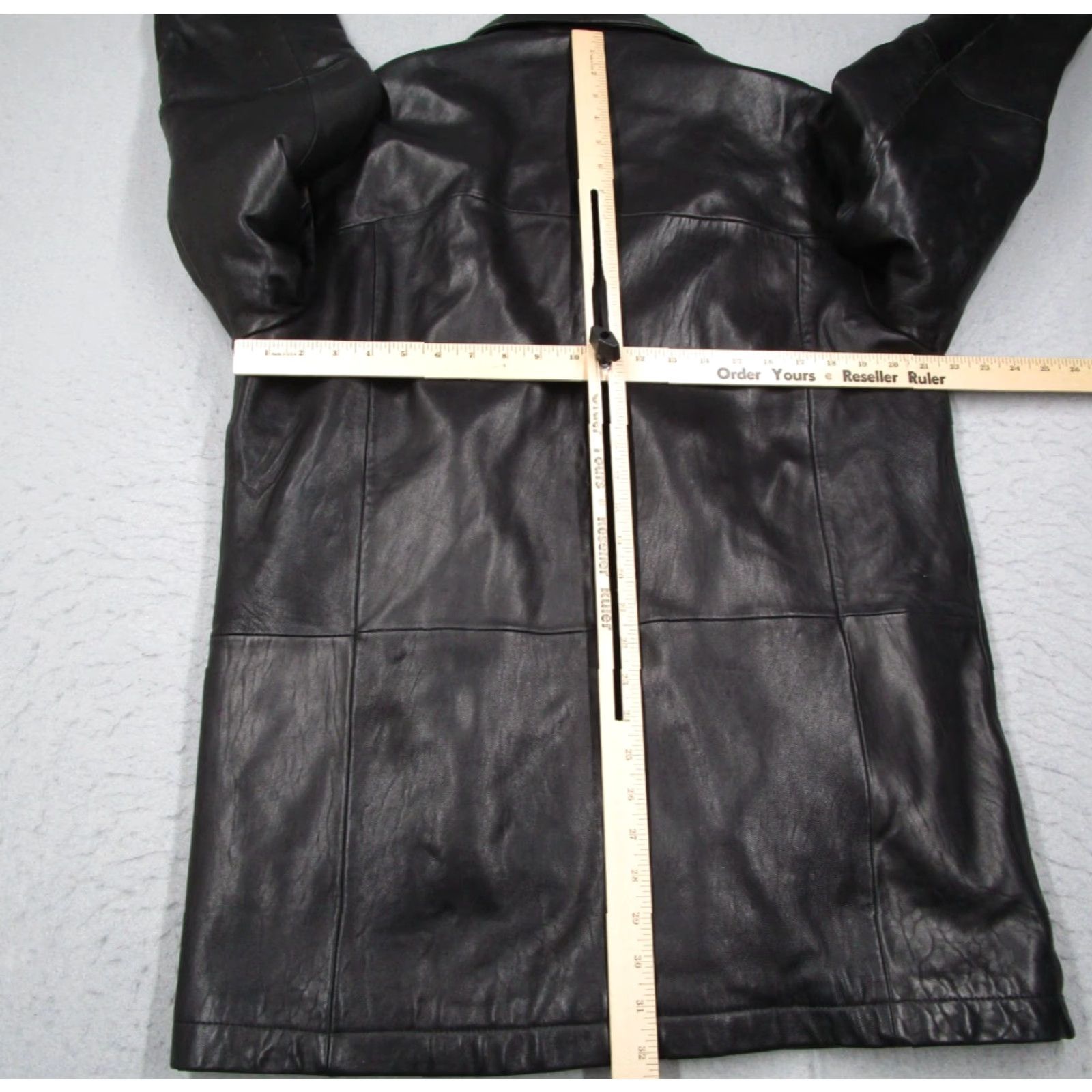 Vintage Wilsons Leather Pelle Studio Jacket Mens Medium Black Button Up Zip Out Lining Size US M / EU 48-50 / 2 - 7 Thumbnail