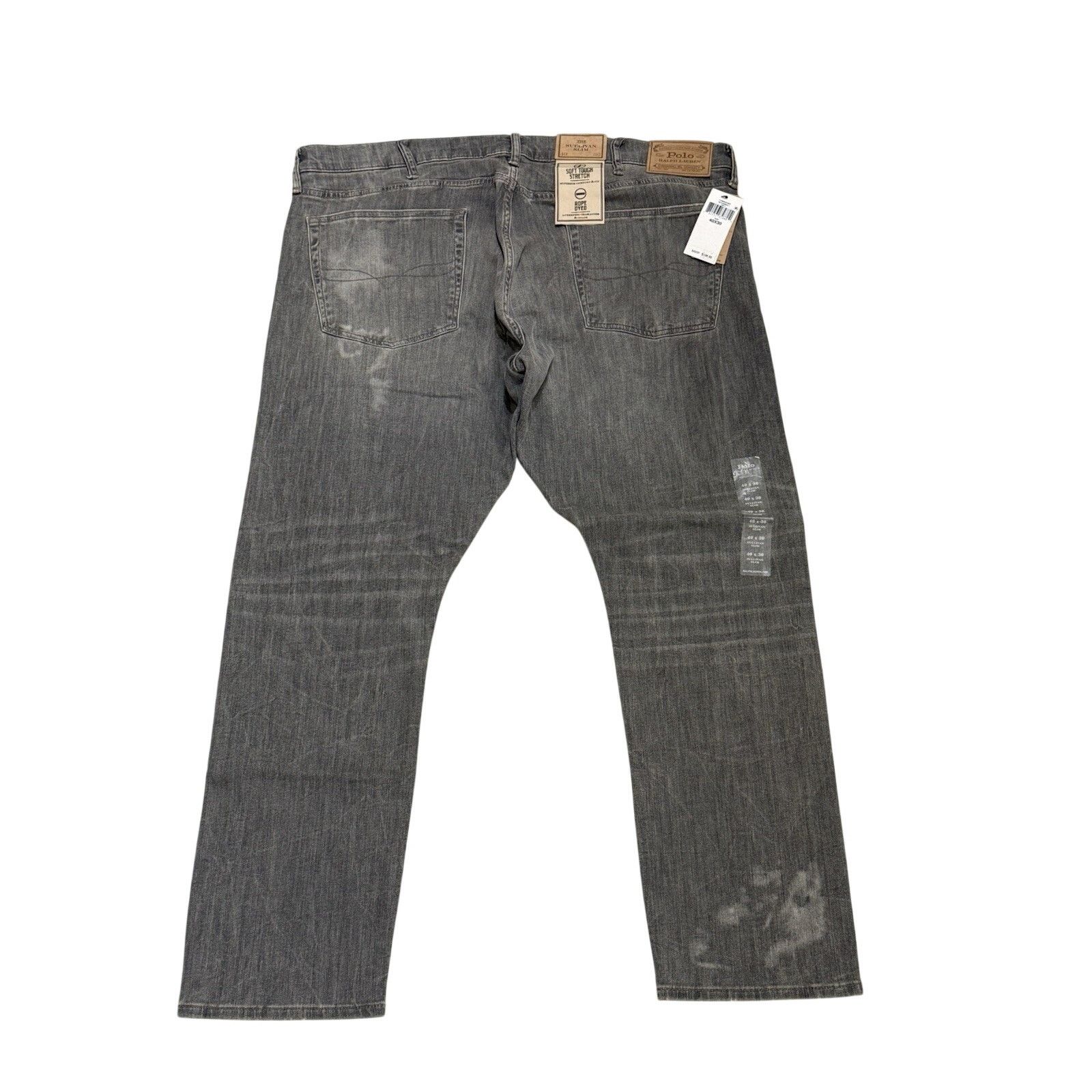 Polo Ralph Lauren Polo Ralph Lauren Sullivan Slim Rope Dyed Distressed Denim Size US 40 / EU 56 - 3 Thumbnail