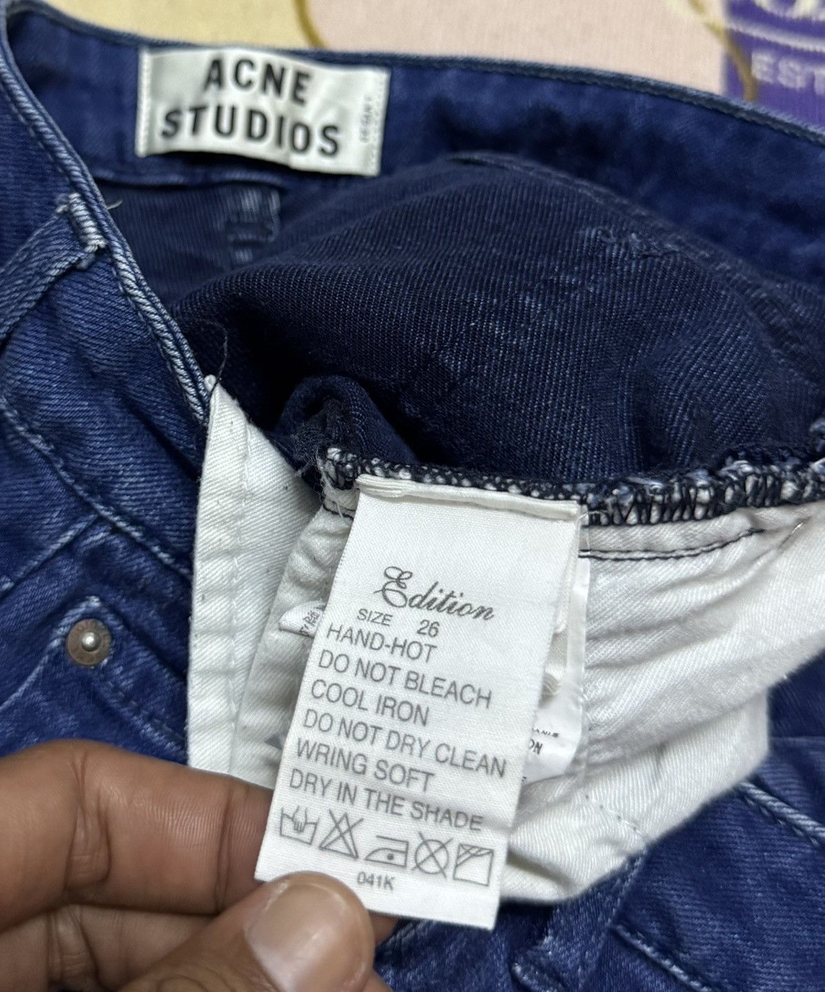 Acne Studios ACNE STUDIOS Made in Albania Soft Denim Size 27" / US 4 / IT 40 - 7 Thumbnail
