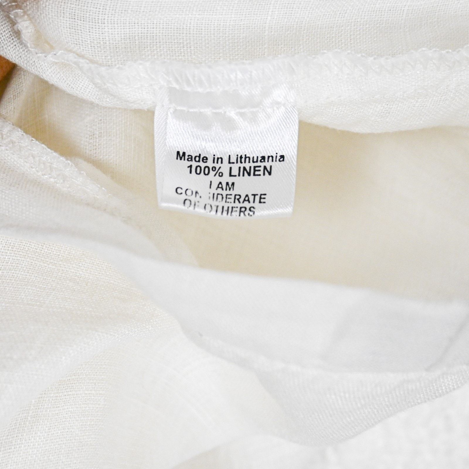 FLAX Flax by Jeanne Engelhart Large Linen Pocketed Ankle pant Size 34" / US 12 / IT 48 - 6 Thumbnail