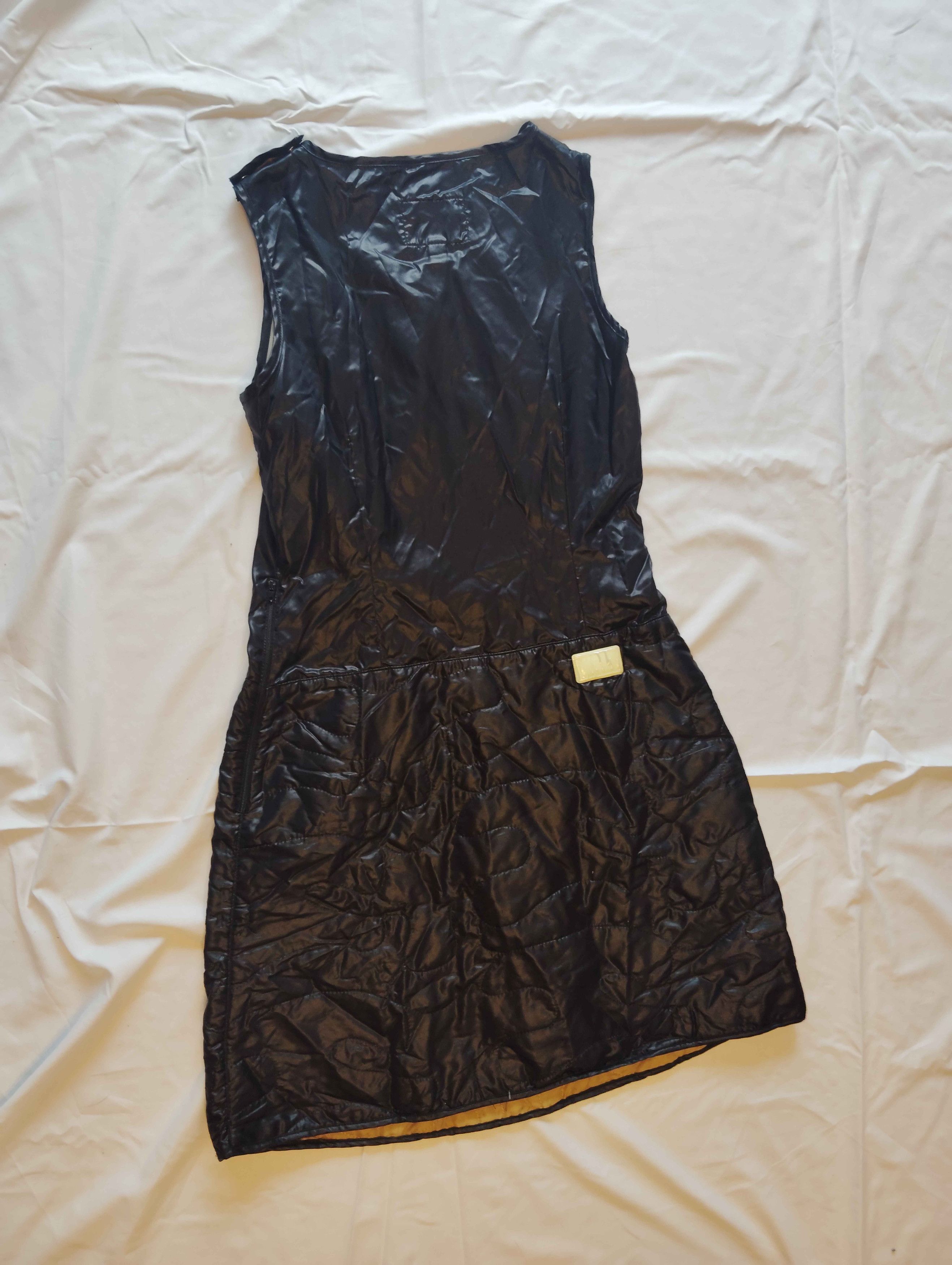Walter Van Beirendonck W&LT "Wonderland" AW1996 Black Quilted Dress Deadstock Size S / US 4 / IT 40 - 1 Thumbnail