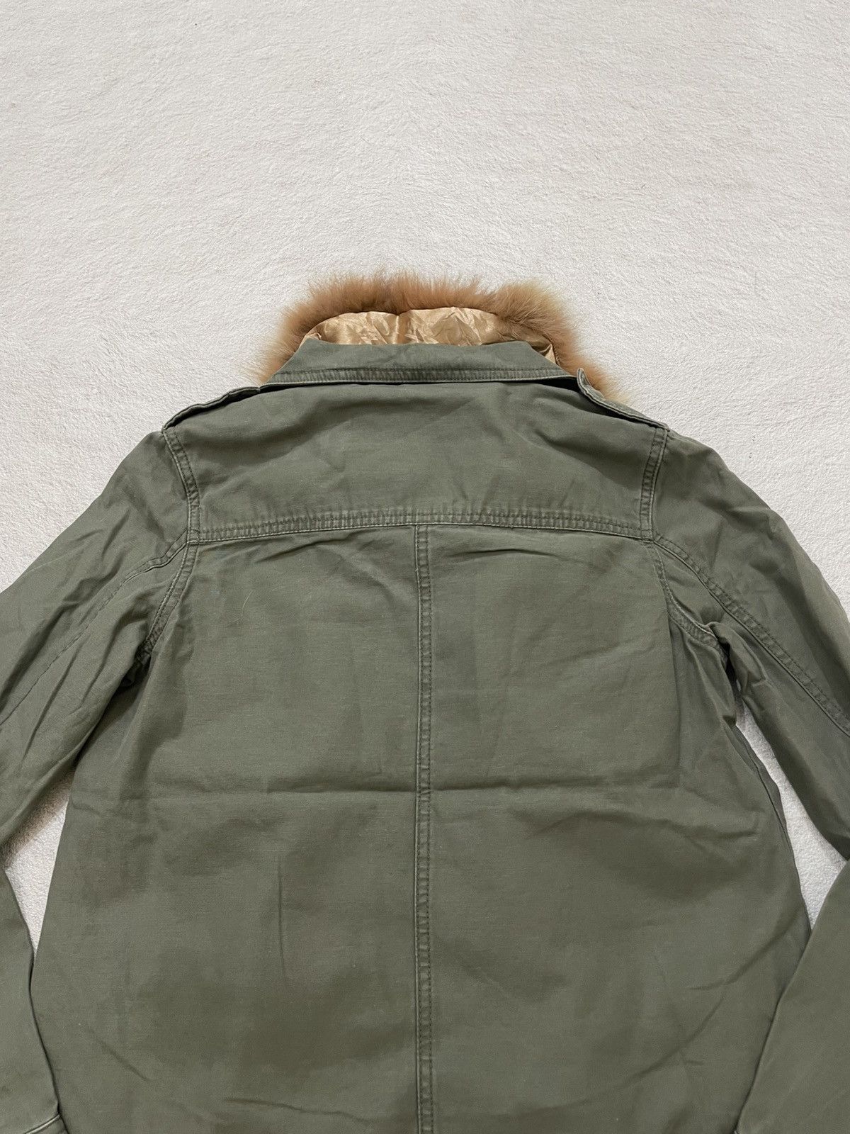 Japanese Brand LGB Olive Fur Collar Parka Vintage Military winter layering Size US M / EU 48-50 / 2 - 9 Thumbnail