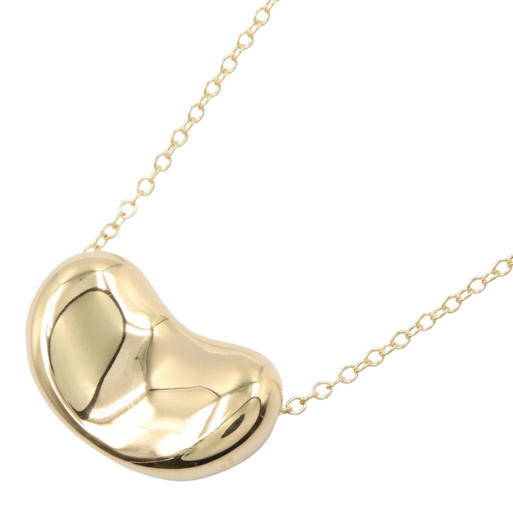 Tiffany & Co. Tiffany & Co. Tiffany & Co. Bean Au750 Necklace Precious Metal Necklace DUTY FREE for USA Size ONE SIZE - 1 Thumbnail