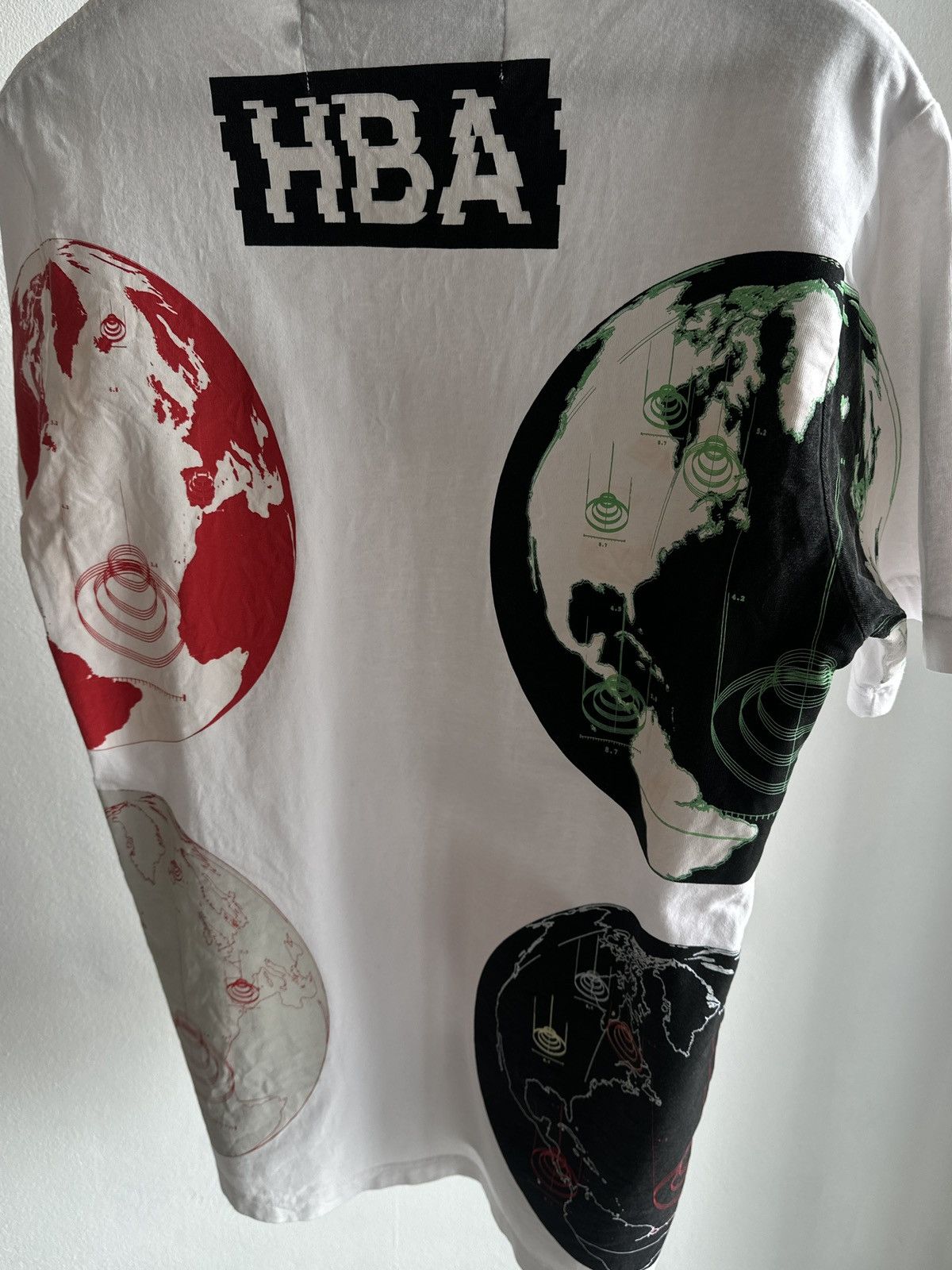 Hood By Air Hood By Air Classics Globe Graphic Tee – Archive HBA Size US M / EU 48-50 / 2 - 5 Thumbnail