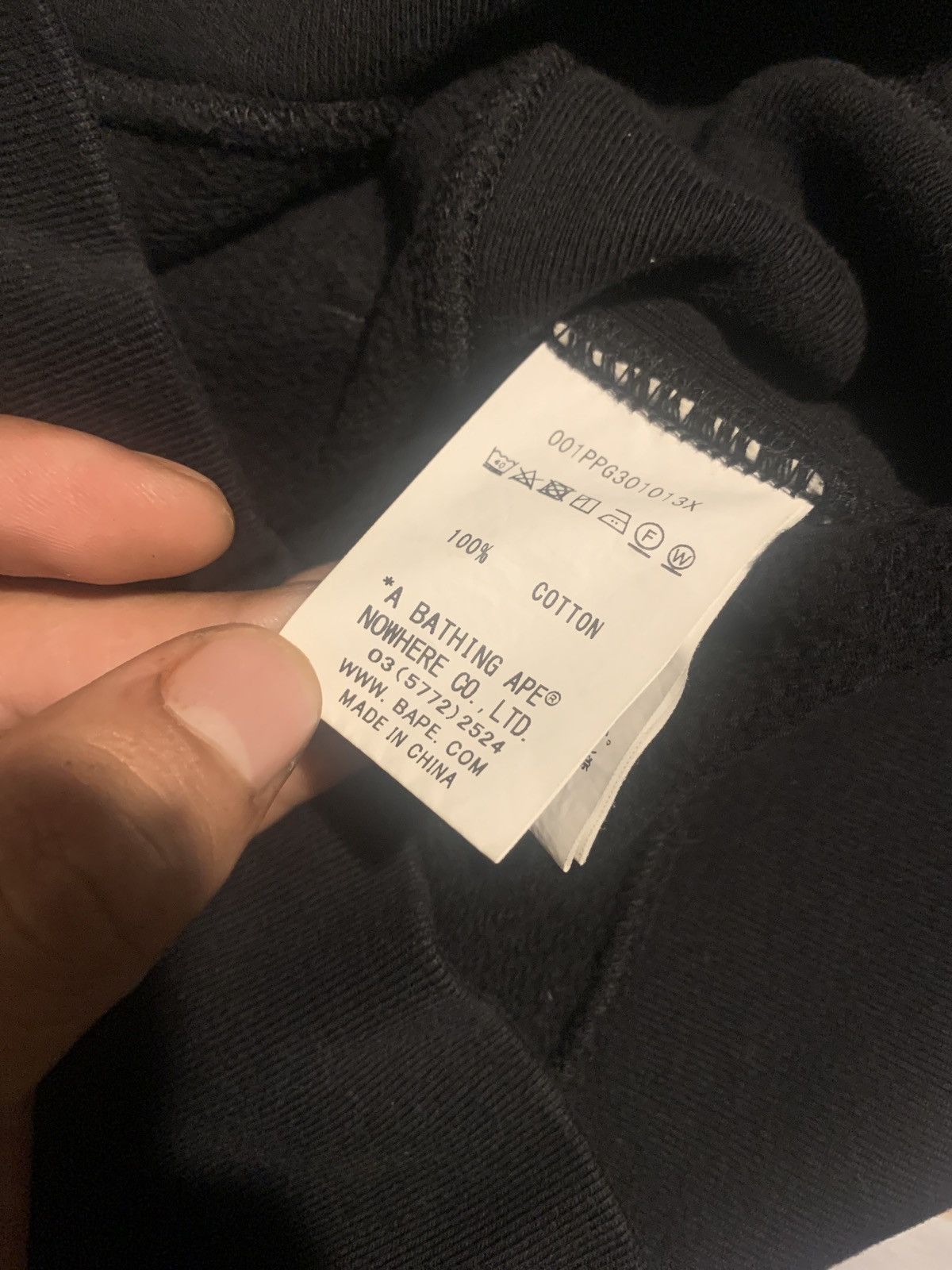 Bape Black Bape Hoodie Size US S / EU 44-46 / 1 - 6 Thumbnail