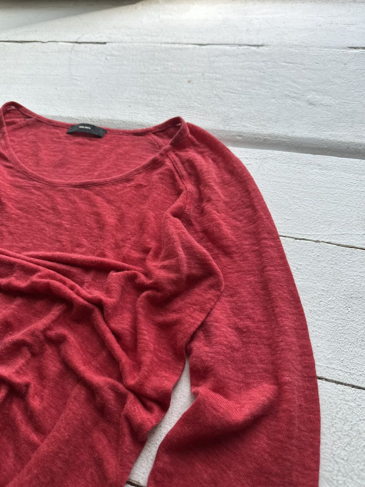 Diesel 🚨Vintage AVANT-GARDE Diesel SWEATER D metal logo Y2K gothic Size US M / EU 48-50 / 2 - 4 Thumbnail