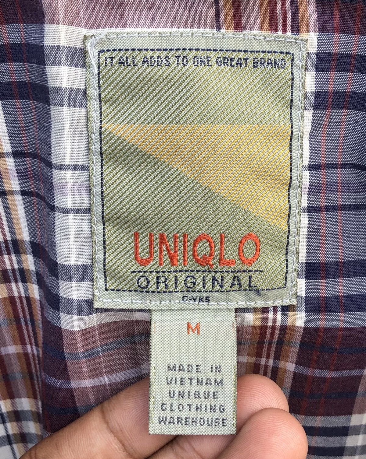 Vintage Vintage Sun Faded Uniqlo Original Bomber Jacket Size US M / EU 48-50 / 2 - 10 Thumbnail