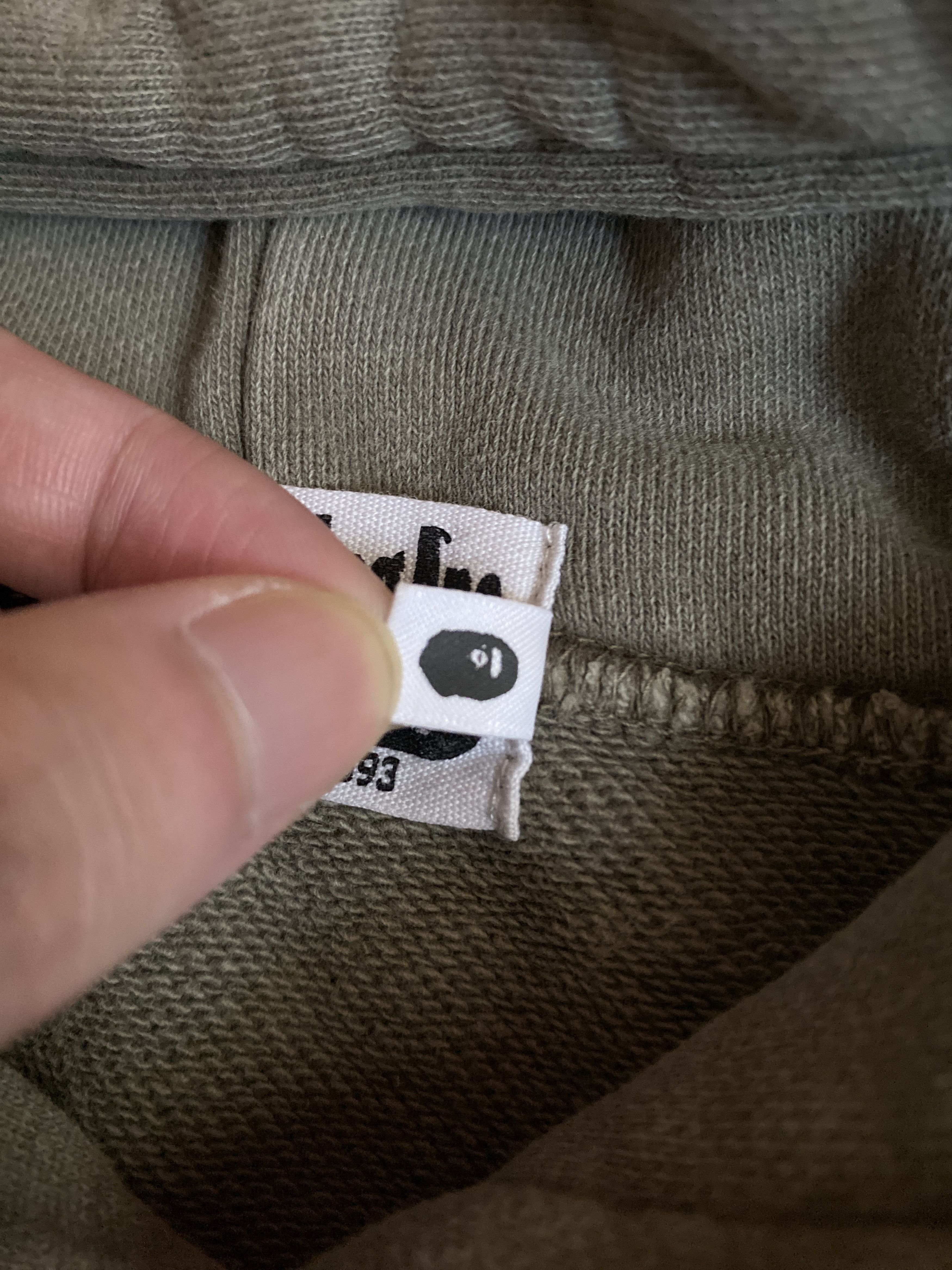 Bape By Bathing Ape Typeface Hoodie Size US L / EU 52-54 / 3 - 5 Thumbnail