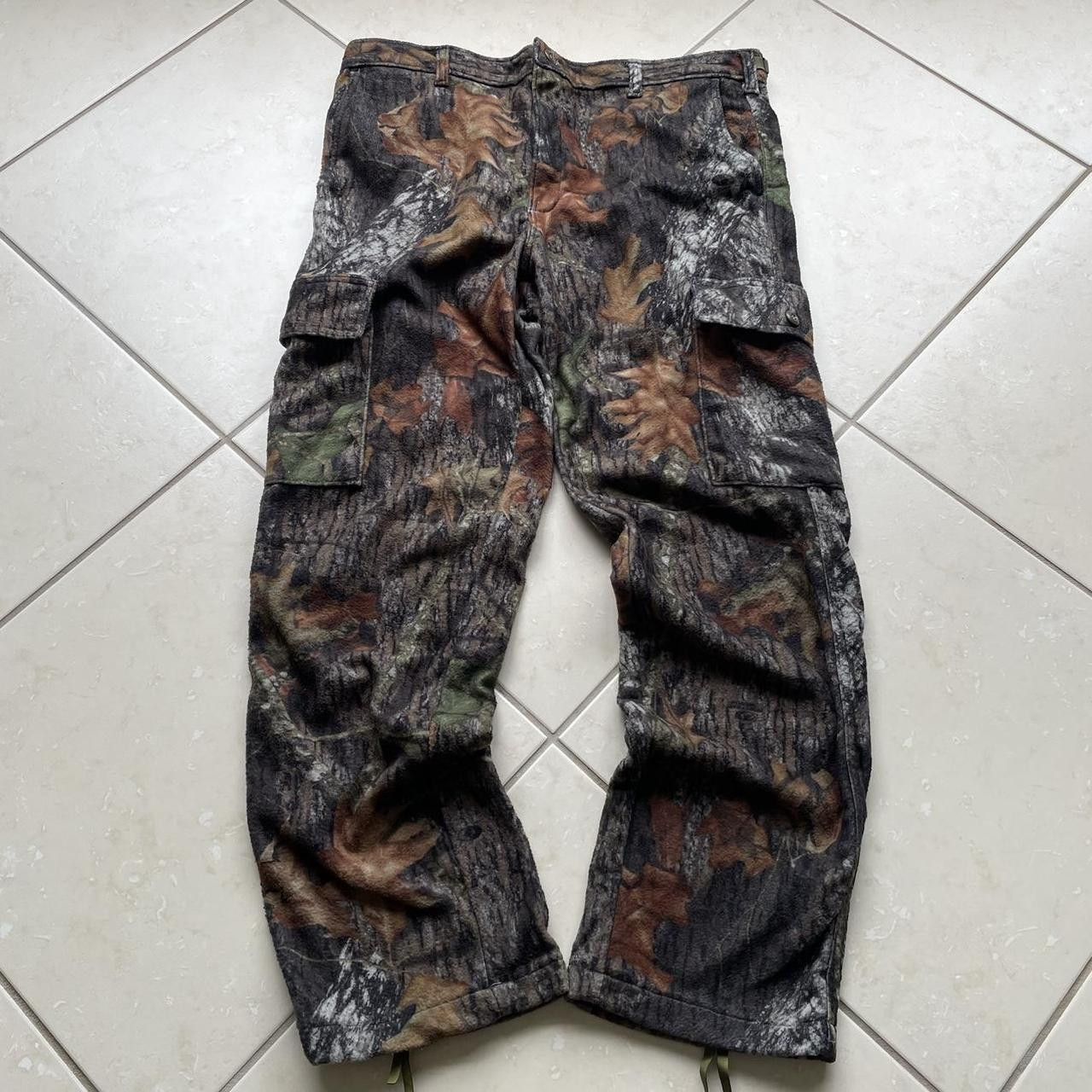 Vintage Vintage Y2K 90's Real Tree Pajama Cargo Pants Baggy Wide Leg Size US 34 / EU 50 - 1 Thumbnail