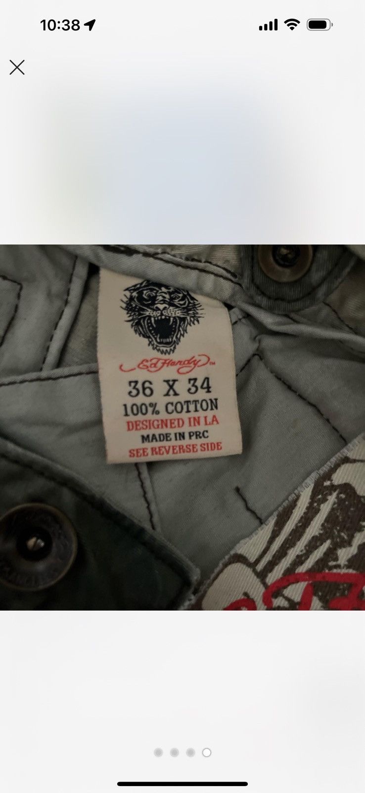 Ed Hardy Ed Hardy Cargo’s Size US 36 / EU 52 - 4 Thumbnail