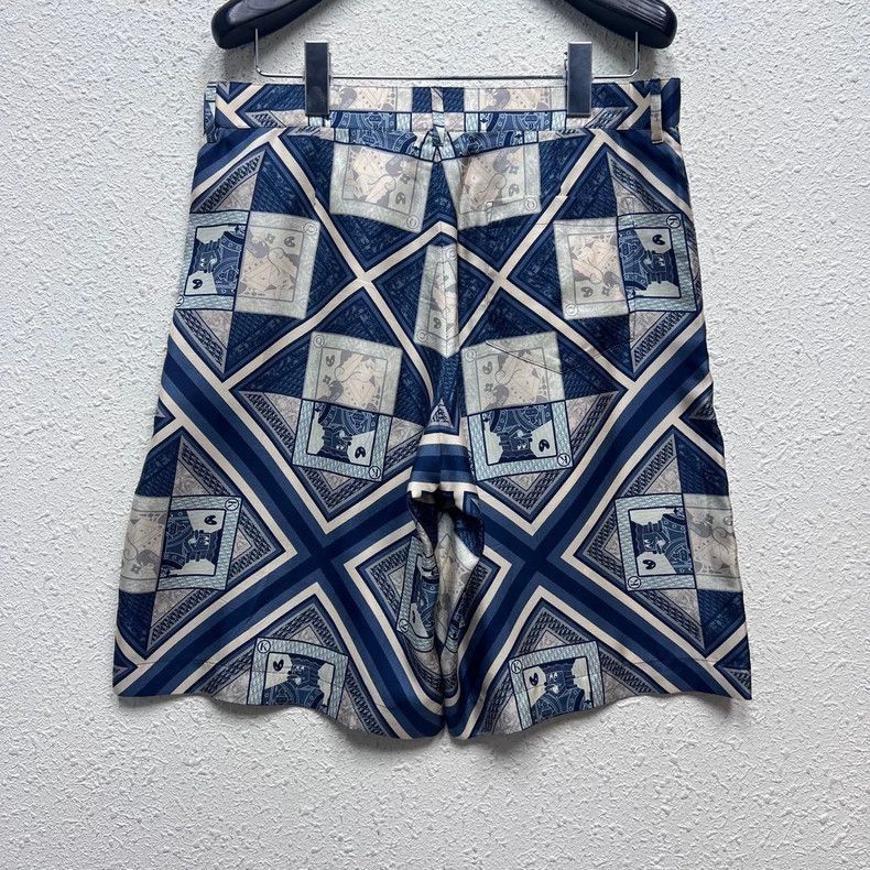 Dior DIOR Kenny Silk Poker Print Shorts Size 48-2506 Size US 44 / EU 60 - 2 Thumbnail
