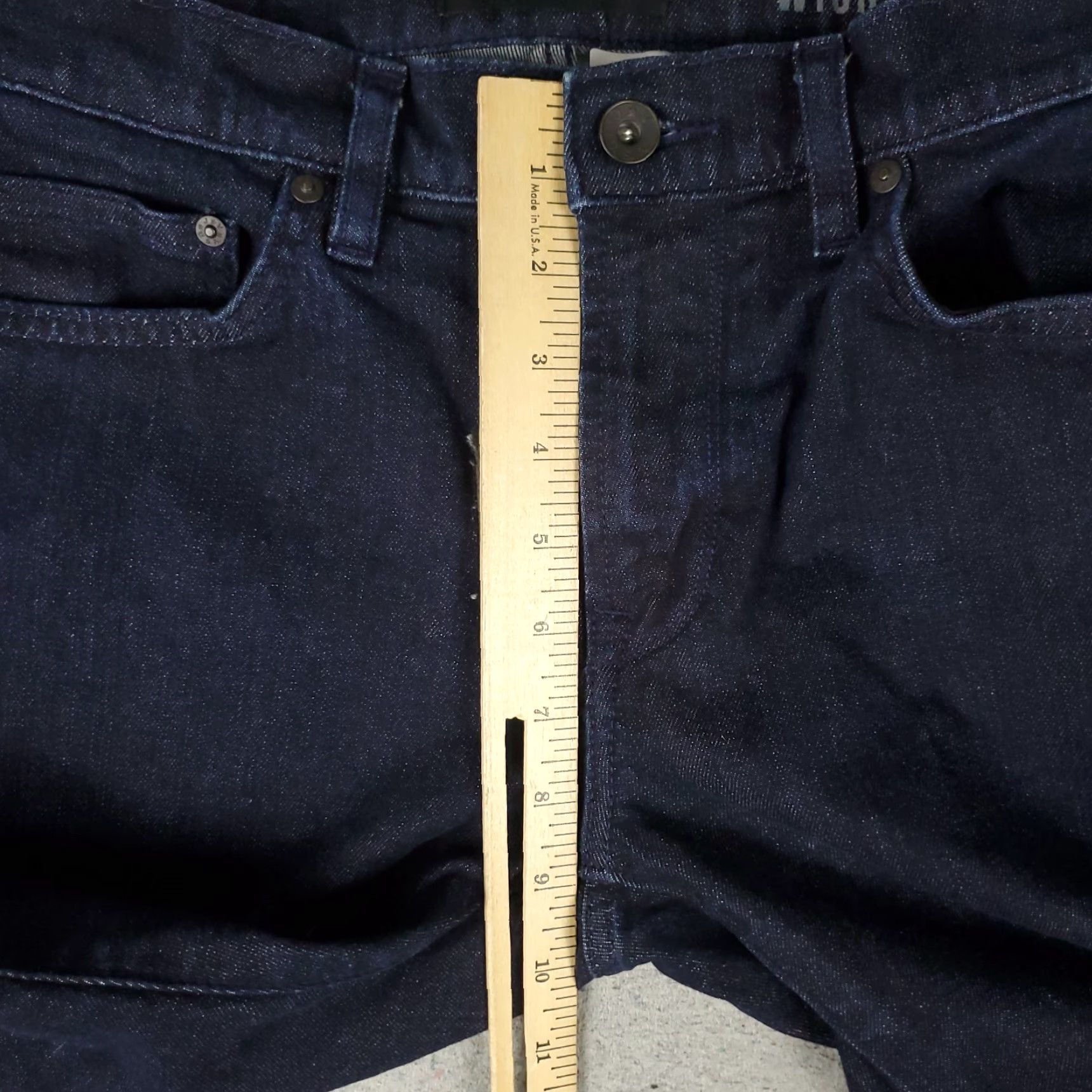 John Varvatos John Varvatos Jeans Mens 29x32 Dark Wash Denim 5-Pocket Regular Fit Blue Size US 29 - 4 Thumbnail