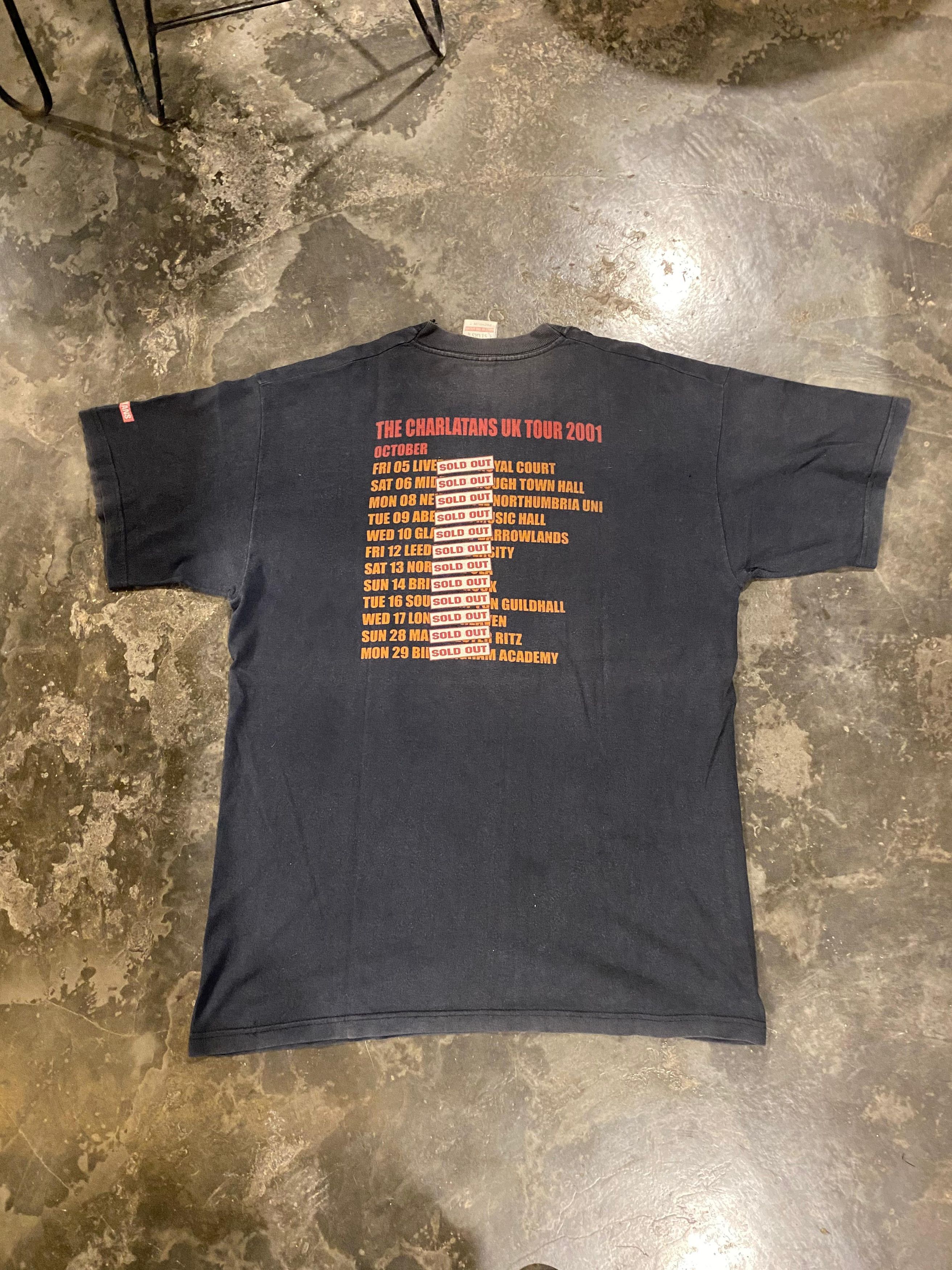 Band Tees ❌SOLD❌ Y2K The Charlatans "UK Tour 2001" Band tees Size US L / EU 52-54 / 3 - 3 Thumbnail