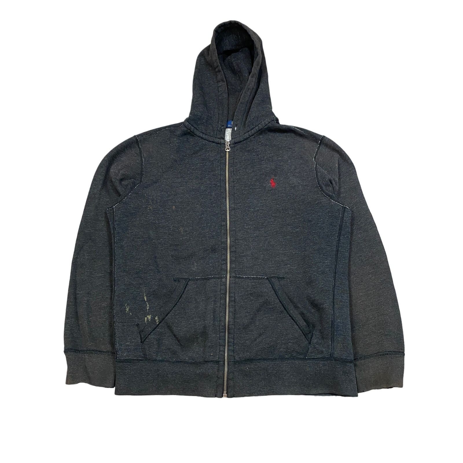Polo Ralph Lauren Polo Ralph Lauren Full Zip Waffle Thermal Hood Hoodie Mens L Size US L / EU 52-54 / 3 - 1 Thumbnail