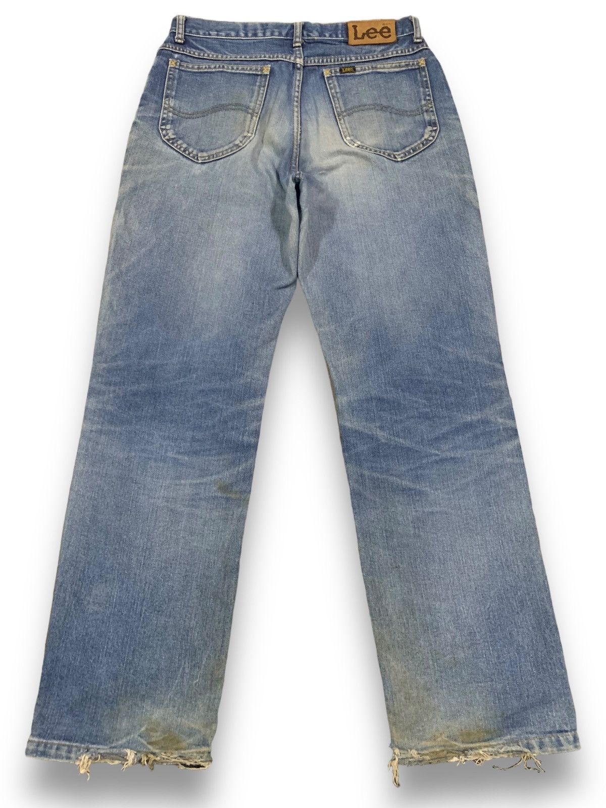 Lee Vintage Lee Riders x Edwin Mud Wash Distressed Grunge Jeans Size US 30 / EU 46 - 2 Thumbnail
