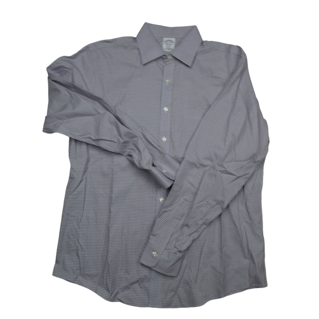 Brooks Brothers Brooks Brothers Regent Dress Shirt, burgundy check,16 1/2 35 Size US L / EU 52-54 / 3 - 1 Thumbnail