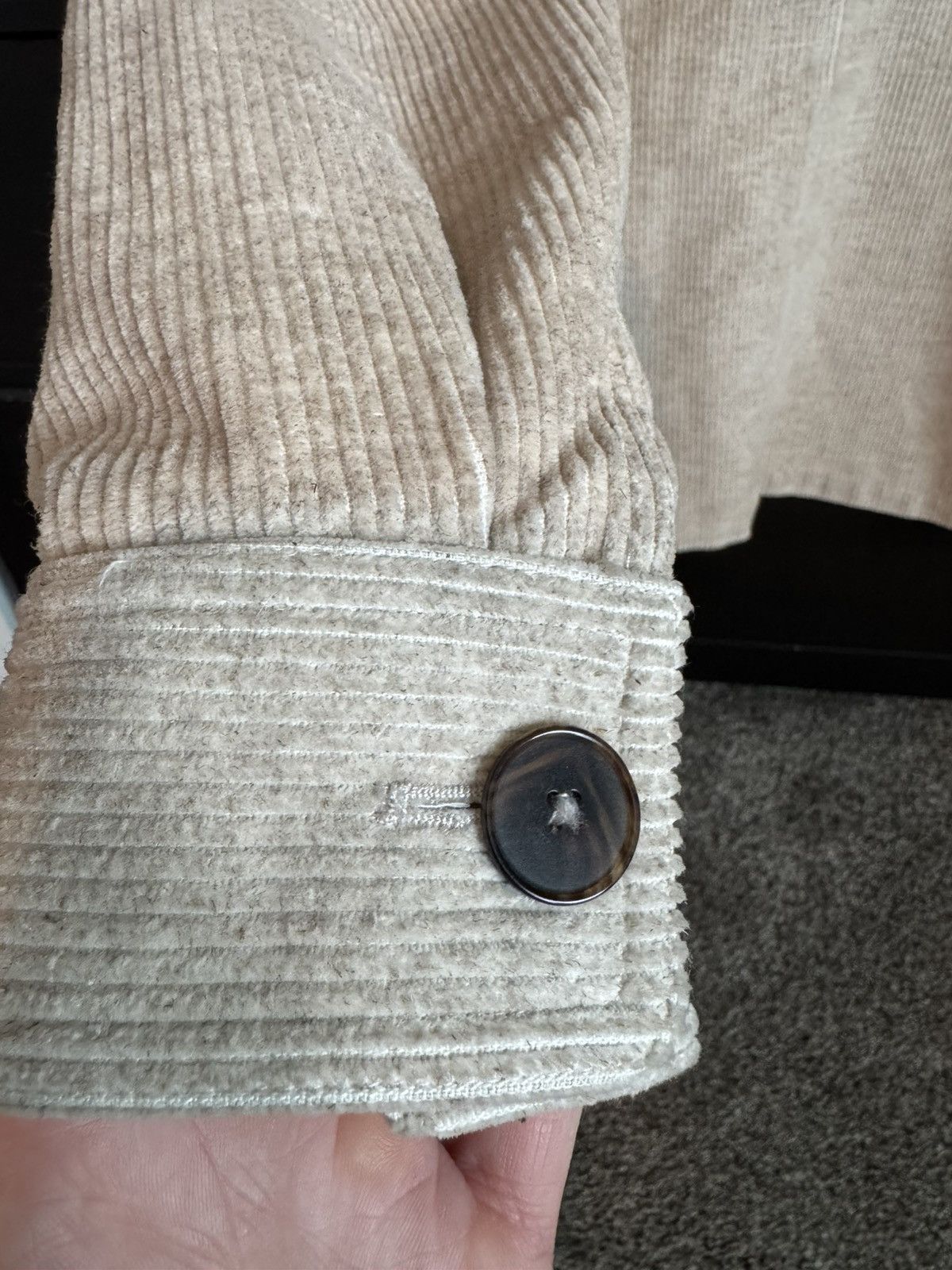 De Bonne Facture De Bonne Facture Cotton and Linen-Blend Corduroy Overshirt Size US S / EU 44-46 / 1 - 3 Thumbnail