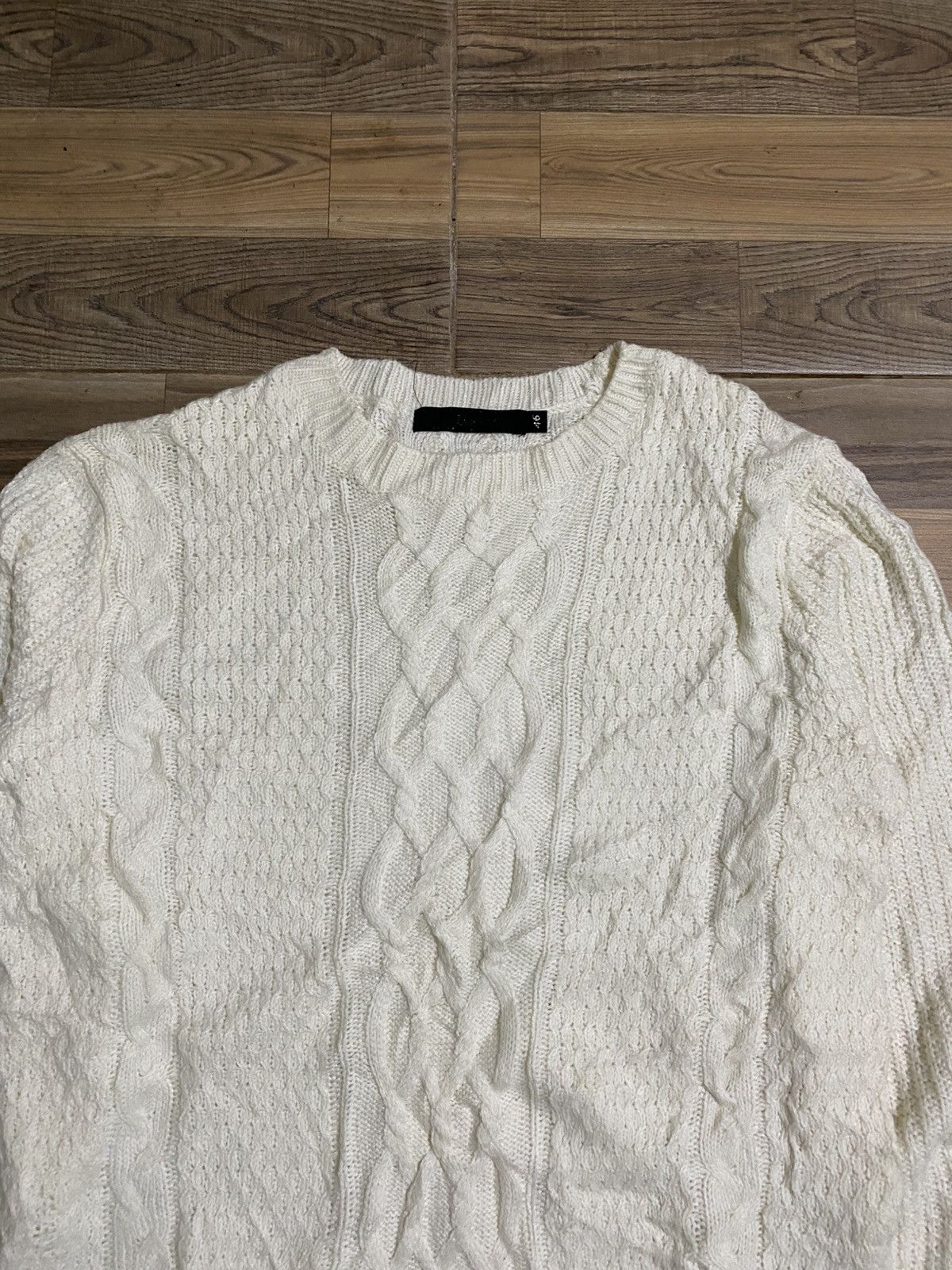 Japanese Brand FUGA SWEATERS KNIT CABLE Size US M / EU 48-50 / 2 - 4 Thumbnail