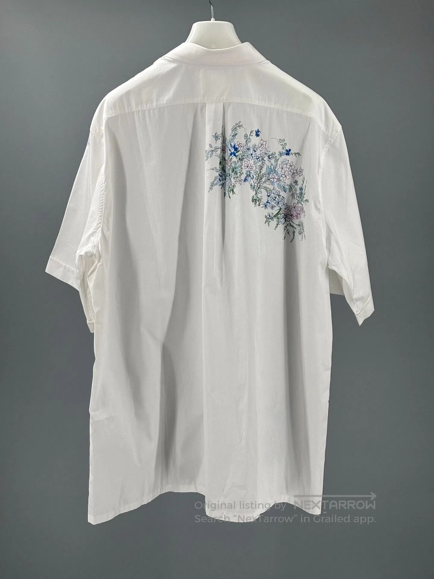 Givenchy givenchy men's short sleeve floral shirt. Size US M / EU 48-50 / 2 - 4 Thumbnail