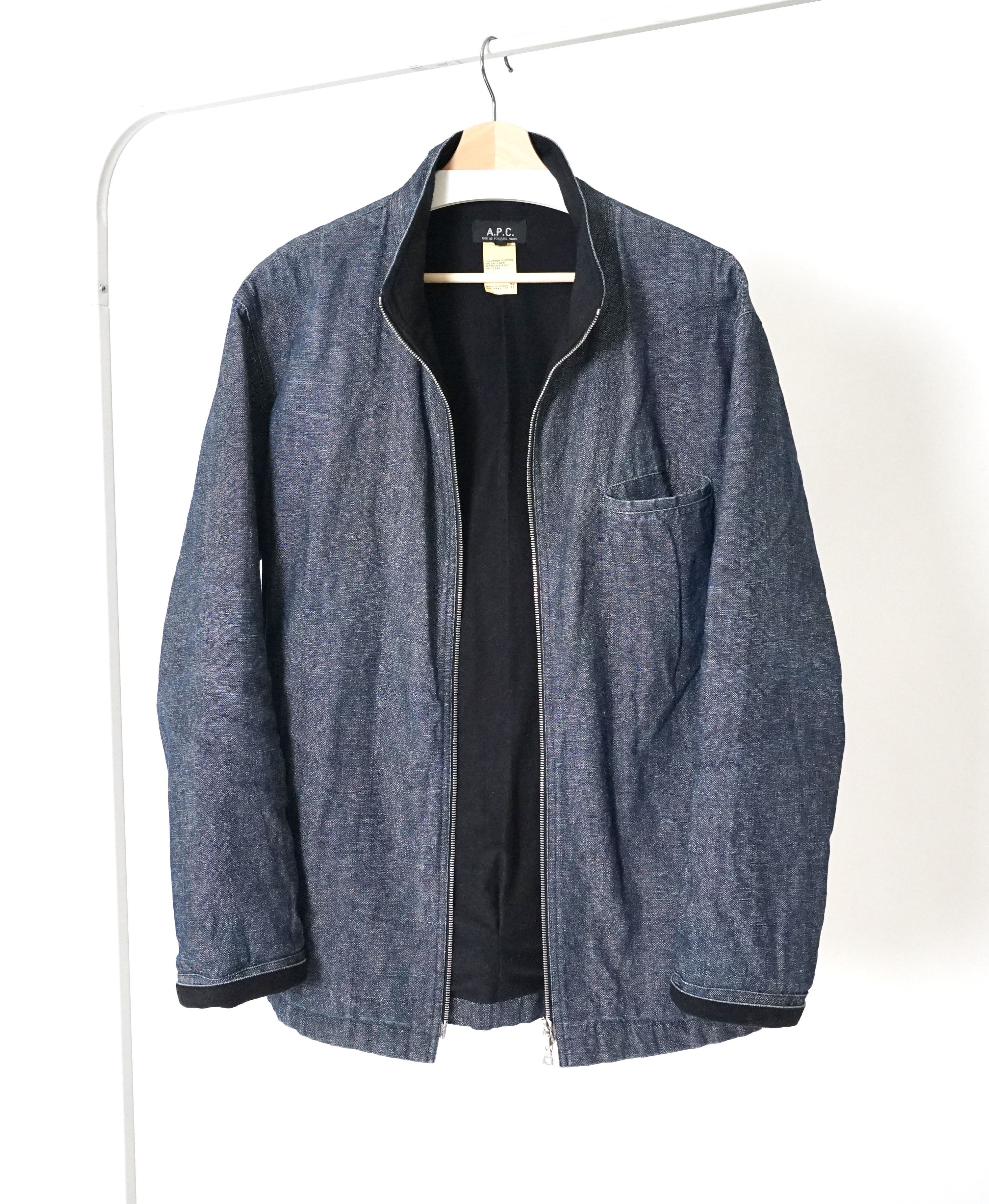 A.P.C. RARE!! A.P.C Minimalist Zip-up Jacket Size US XL / EU 56 / 4 - 4 Thumbnail