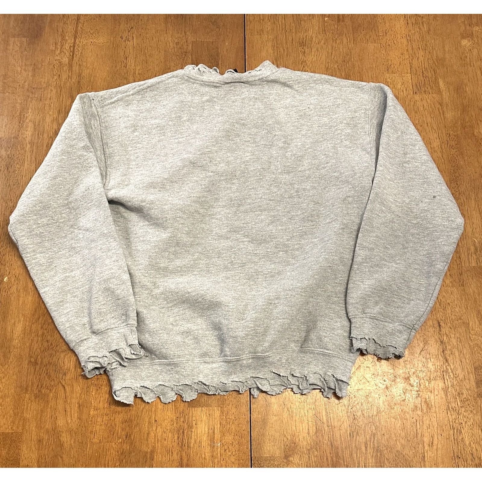 Vintage The Rolling Stones Crewneck Sweatshirt Small Distressed Frayed Gray Womens Size S / US 4 / IT 40 - 2 Thumbnail