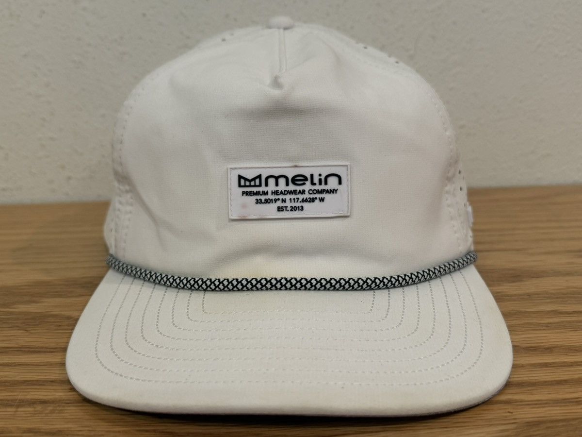melin Melin Coronado Hydro white Snapback Rope Hat XL Adjustable Size ONE SIZE - 2 Thumbnail