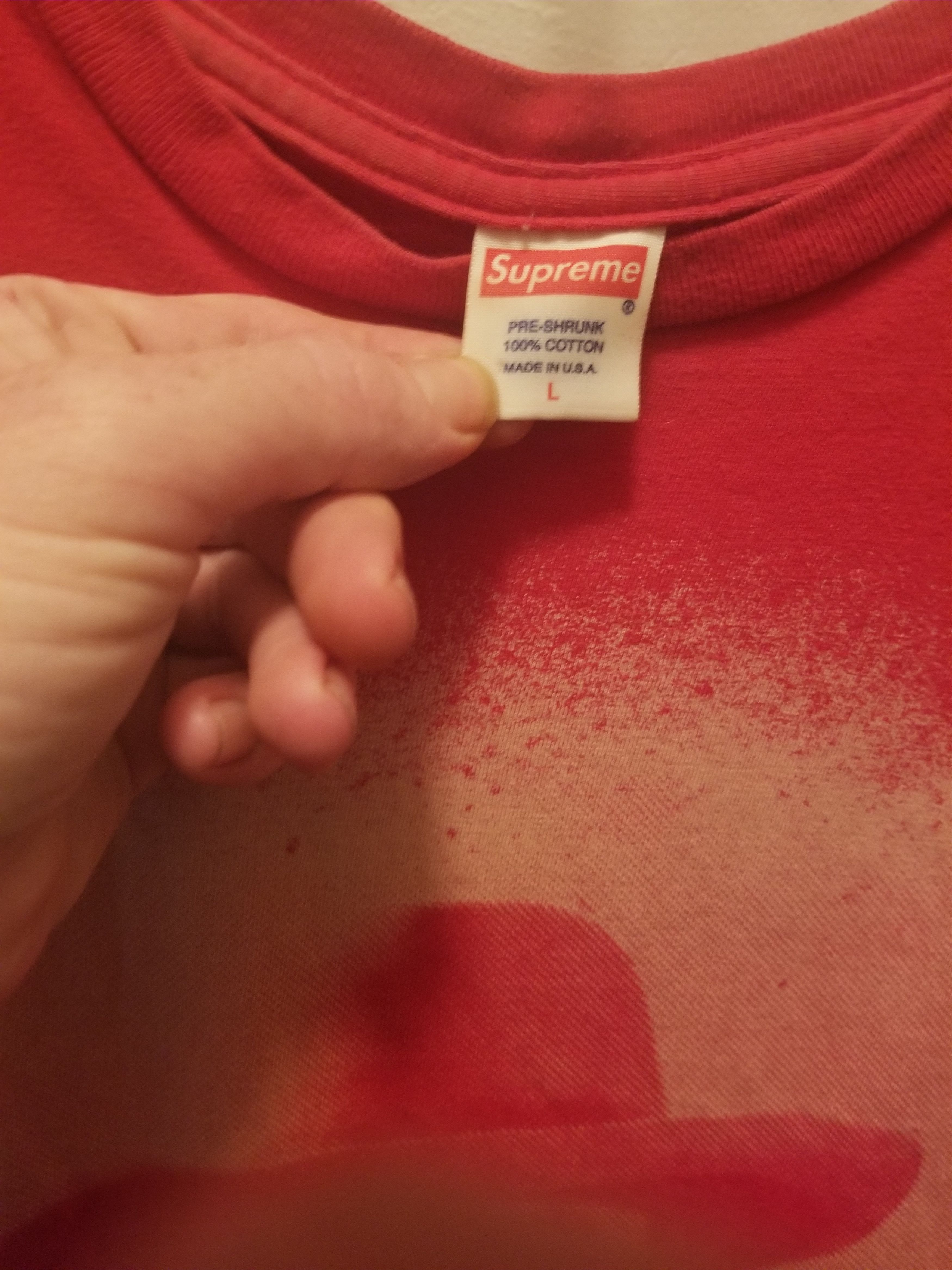 Supreme Supreme Outlaw Tee Size US L / EU 52-54 / 3 - 3 Thumbnail